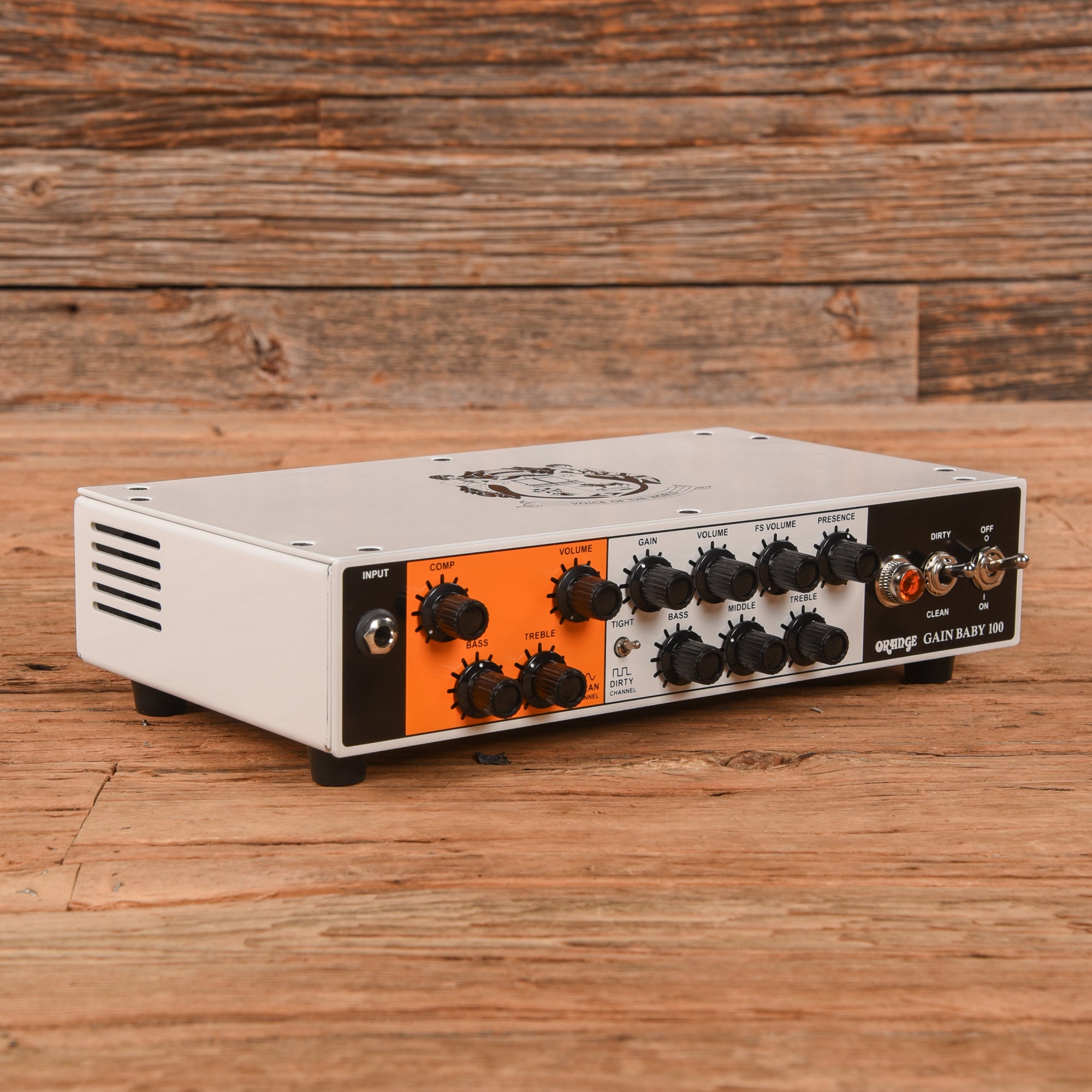 Orange Gain Baby 100 2-Channel 100-Watt Guitar Amp Head Amps / Guitar Amps / Guitar Cabinets