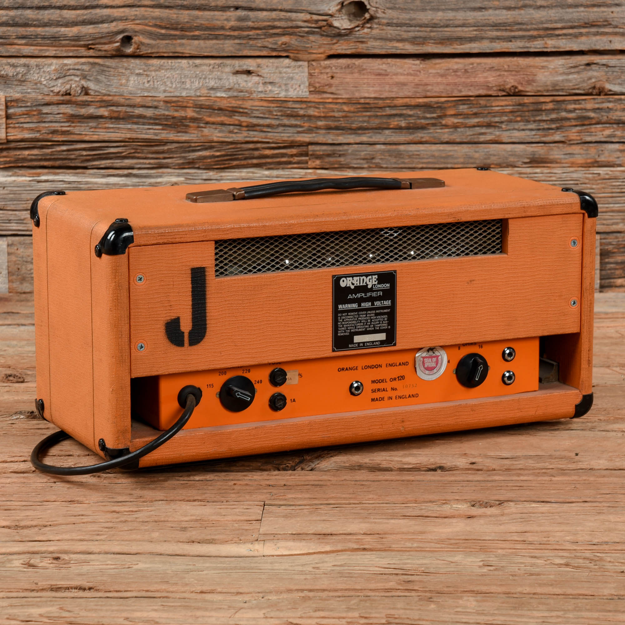 Orange OR120 120-Watt Guitar Amp Head  1973 Amps / Guitar Amps / Guitar Cabinets