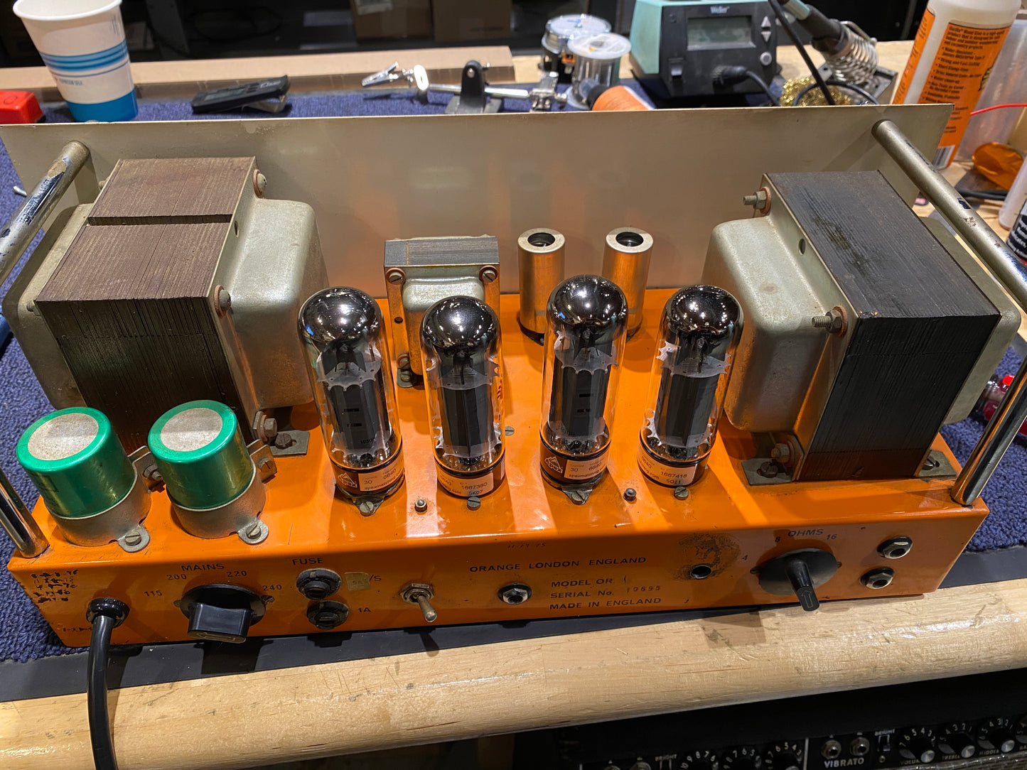 Orange OR120 120-Watt Guitar Amp Head  1973 Amps / Guitar Amps / Guitar Cabinets