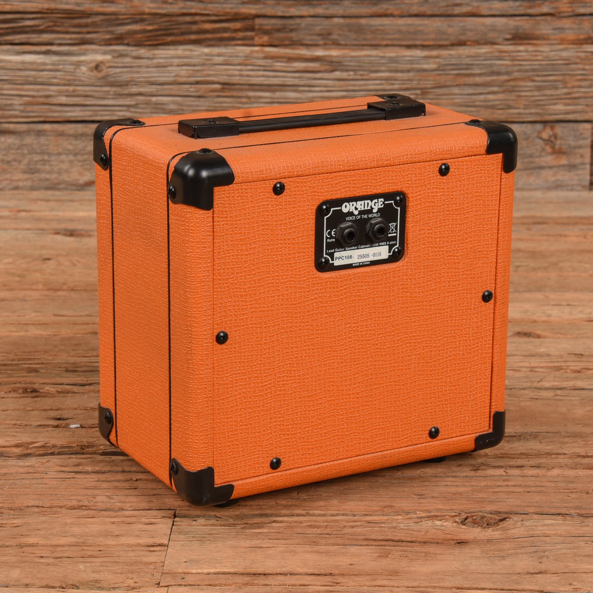 Orange PPC108 1x8" Closed-Back Guitar Speaker Cabinet Amps / Guitar Amps / Guitar Cabinets