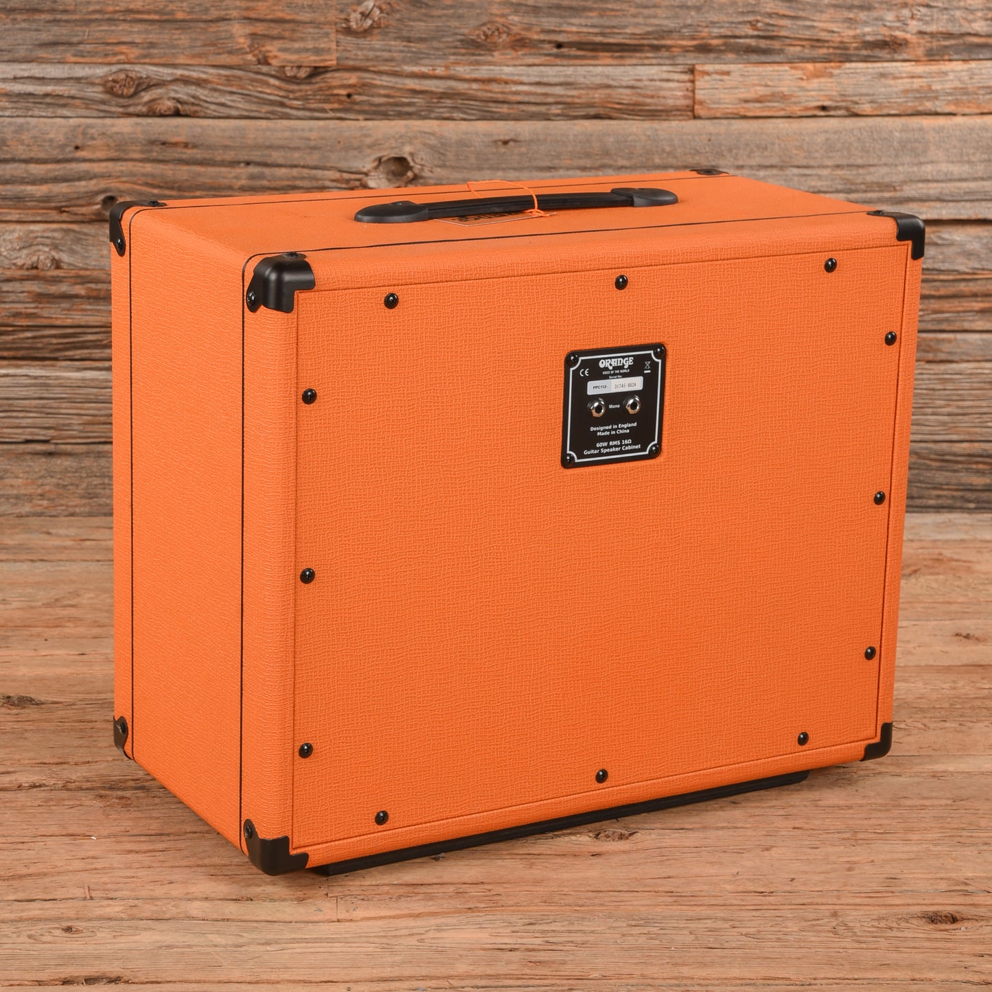 Orange PPC112 60-Watt 1x12" Guitar Speaker Cabinet Amps / Guitar Amps / Guitar Cabinets