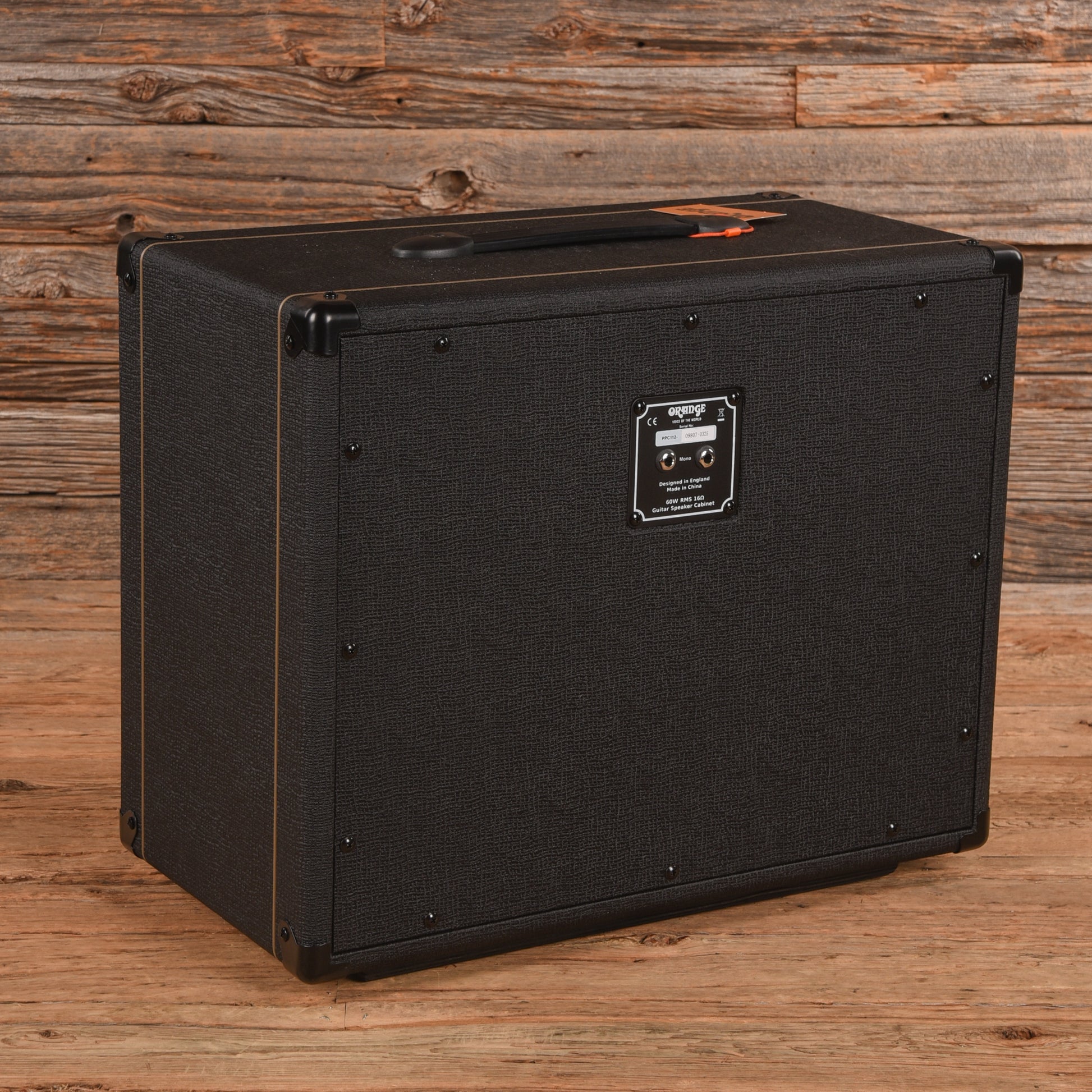 Orange PPC112 60-Watt 1x12" Guitar Speaker Cabinet Amps / Guitar Amps / Guitar Cabinets