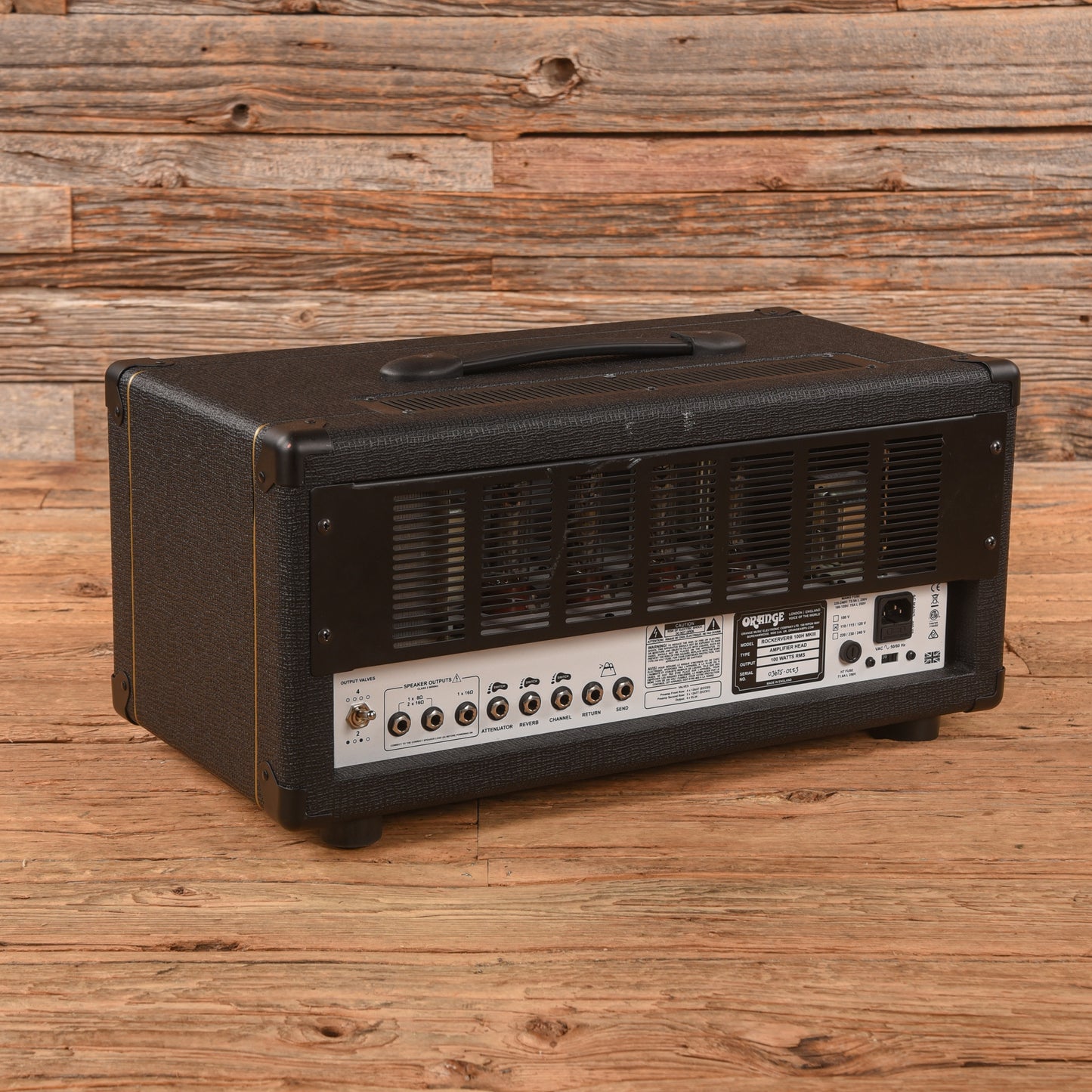 Orange Rockerverb 100 MK III 2-Channel 100-Watt Guitar Amp Head Amps / Guitar Amps / Guitar Cabinets
