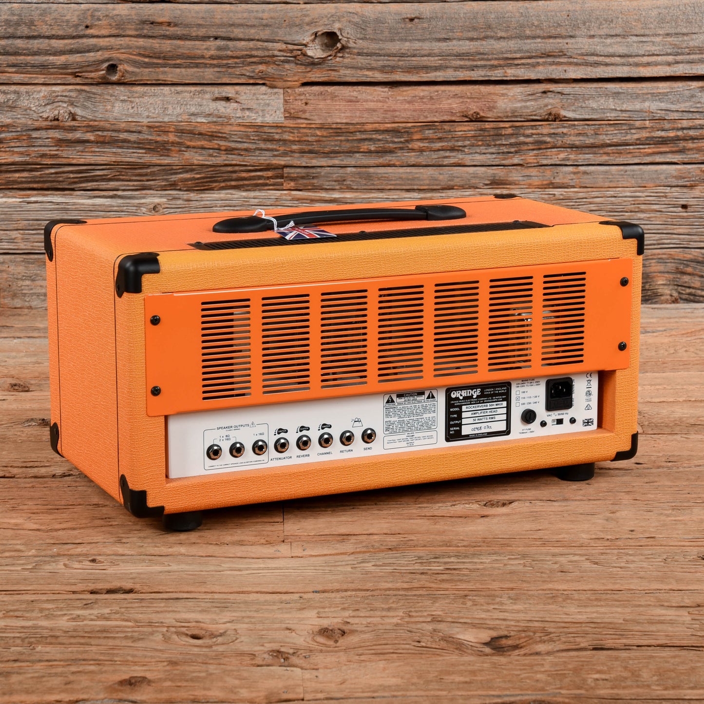 Orange Rockerverb 50 Mk III 2-Channel 50-Watt Guitar Amp Head Amps / Guitar Amps / Guitar Cabinets
