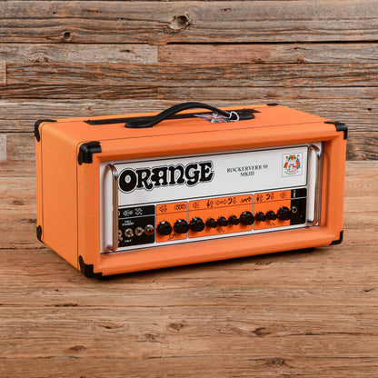 Orange Rockerverb 50 Mk III 2-Channel 50-Watt Guitar Amp Head Amps / Guitar Amps / Guitar Cabinets