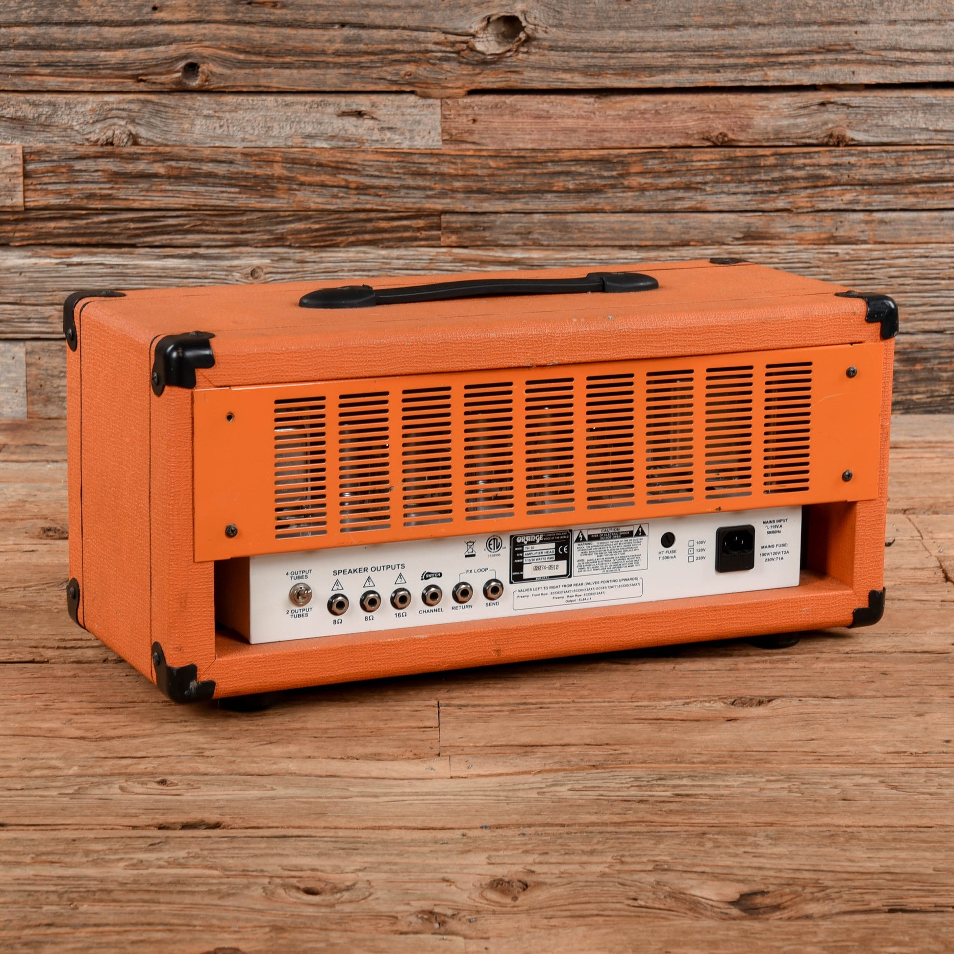 Orange TH30H 2-Channel 30-Watt Guitar Amp Head Amps / Guitar Amps / Guitar Cabinets