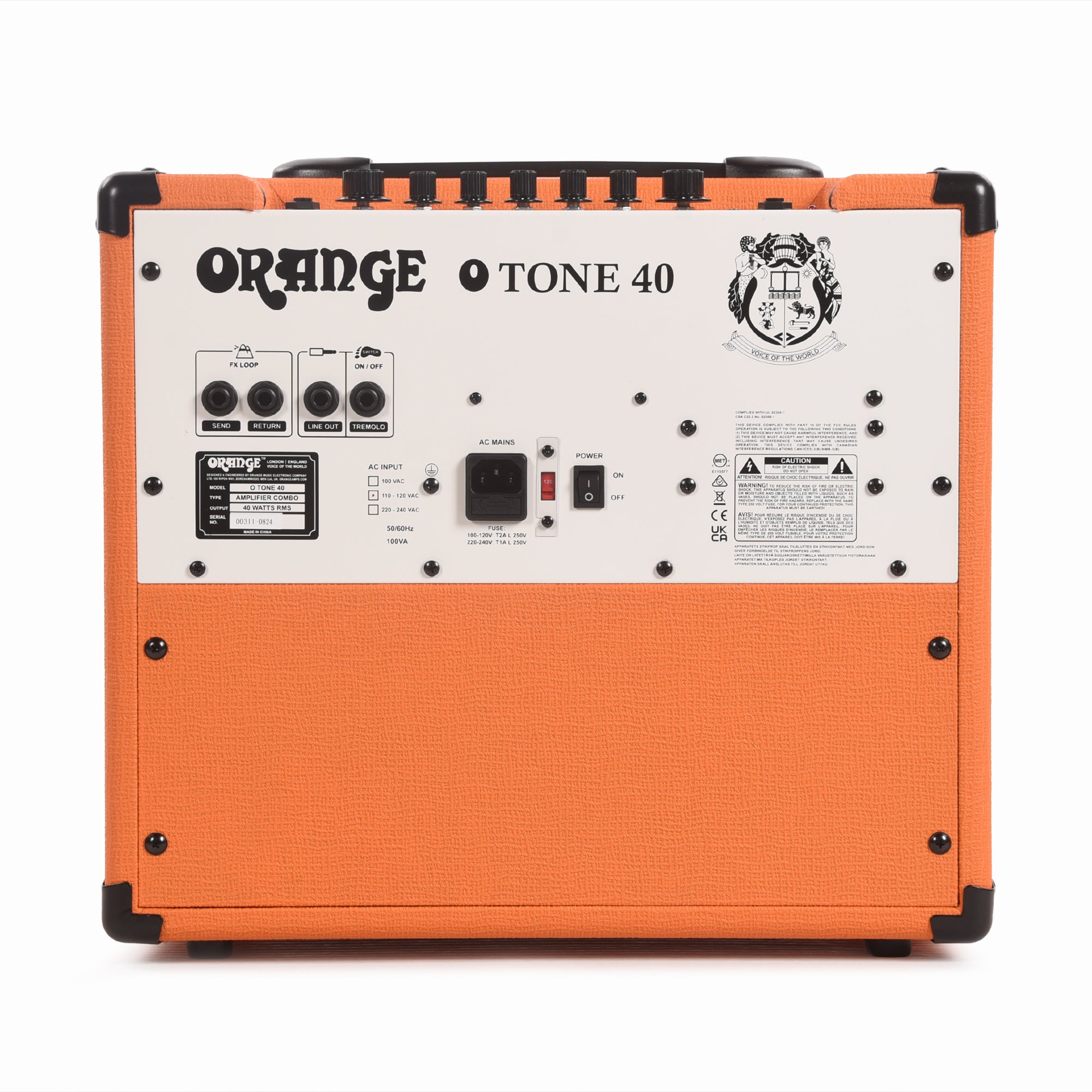 Orange O Tone 40 40w 1x12 Combo Amp Amps / Guitar Amps / Guitar Combos