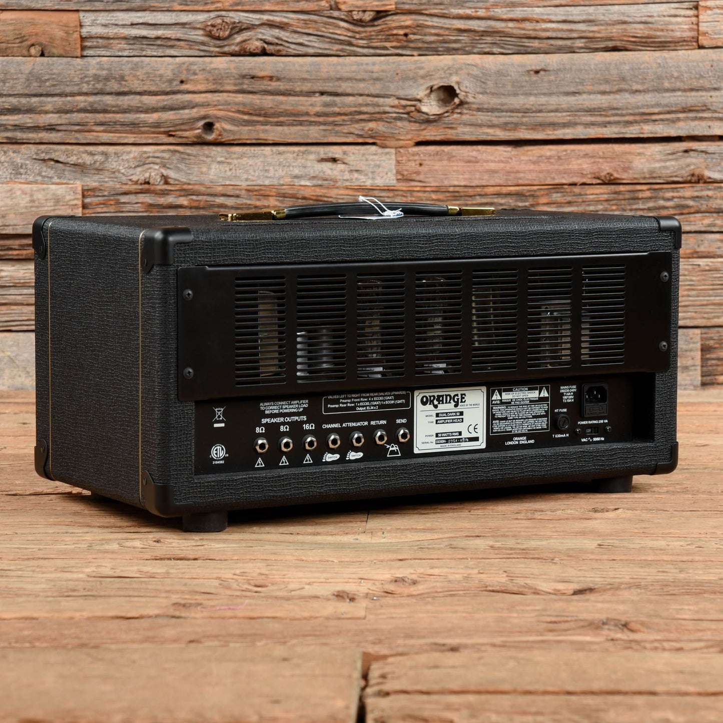 Orange DD50 Dual Dark 50w Twin Channel Guitar Head Amps / Guitar Cabinets