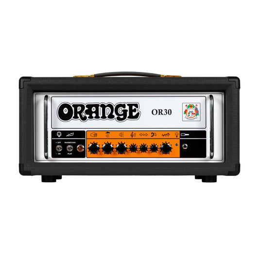 Orange OR30 30w All Valve Amp Head Black Amps / Guitar Heads