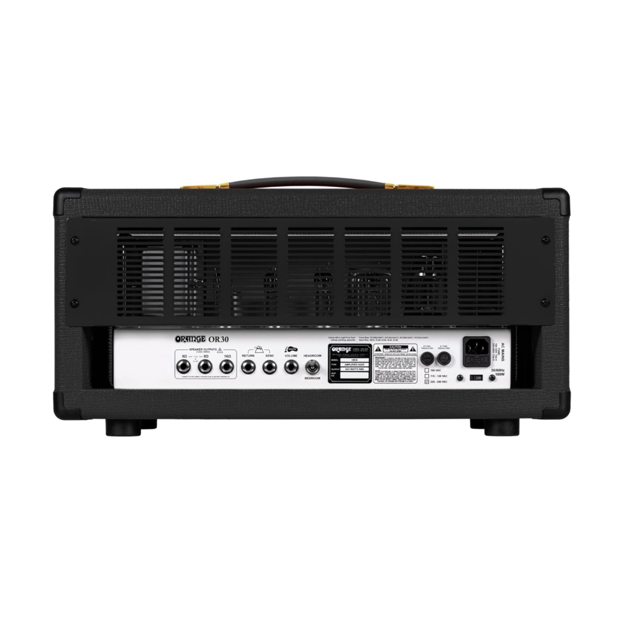 Orange OR30 30w All Valve Amp Head Black Amps / Guitar Heads
