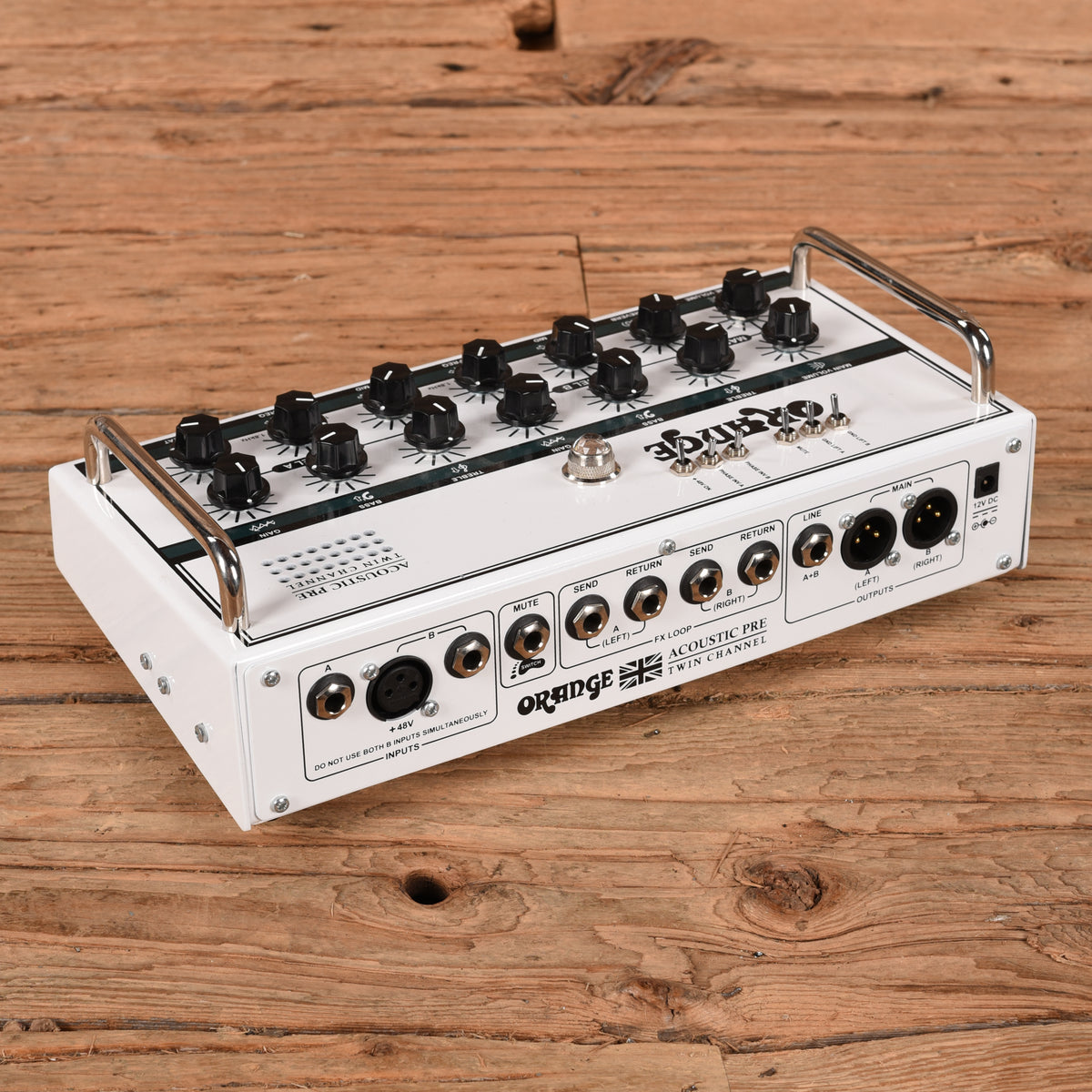 Orange Acoustic Pre Twin Amp Effect Pedals