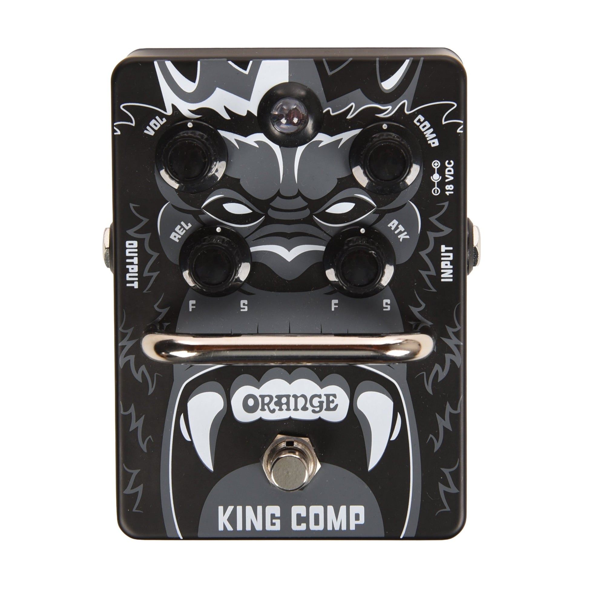 Orange King Komp Compressor Pedal Effect Pedals