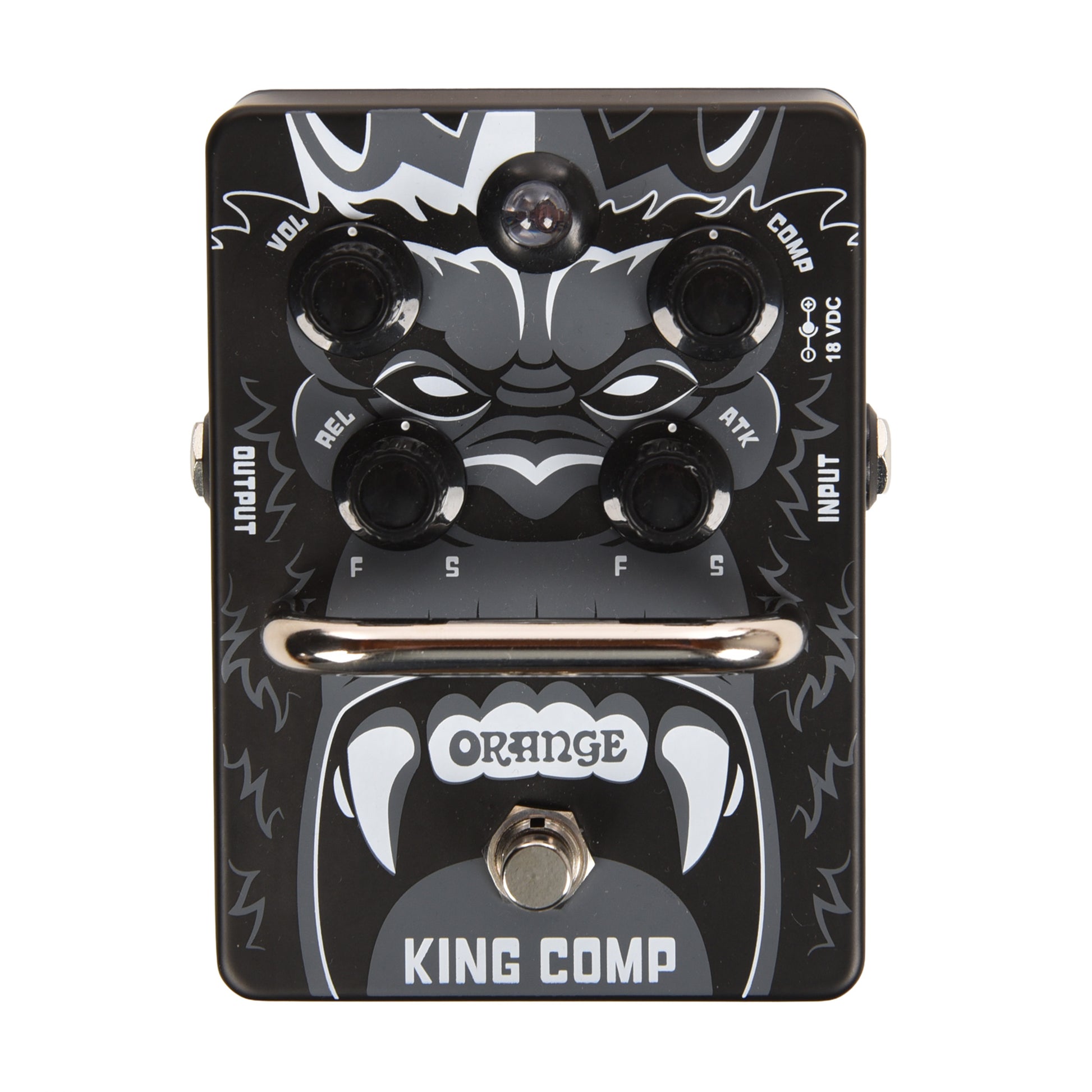 Orange King Komp Compressor Pedal Effects and Pedals / Compression and Sustain