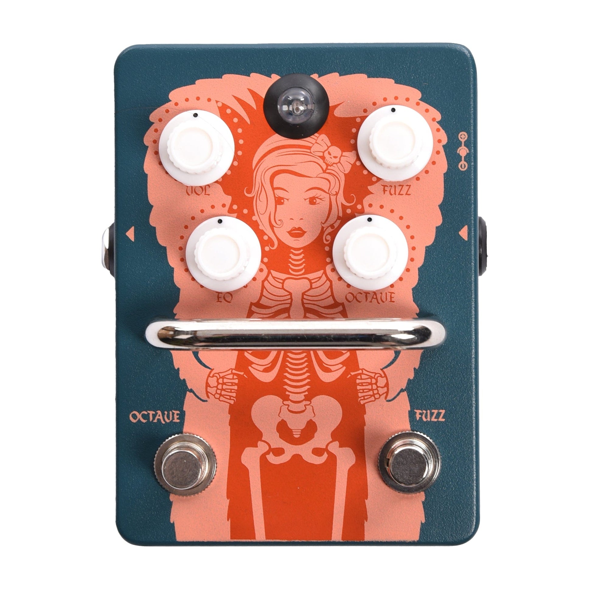 orange effects pedals Orange Fur Coat Fuzz Octave Pedal – Chicago Music Exchange