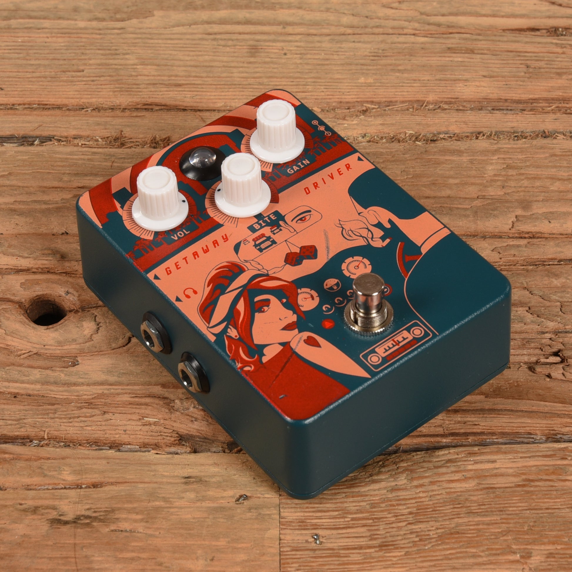 Orange Getaway Driver Effects and Pedals / Overdrive and Boost