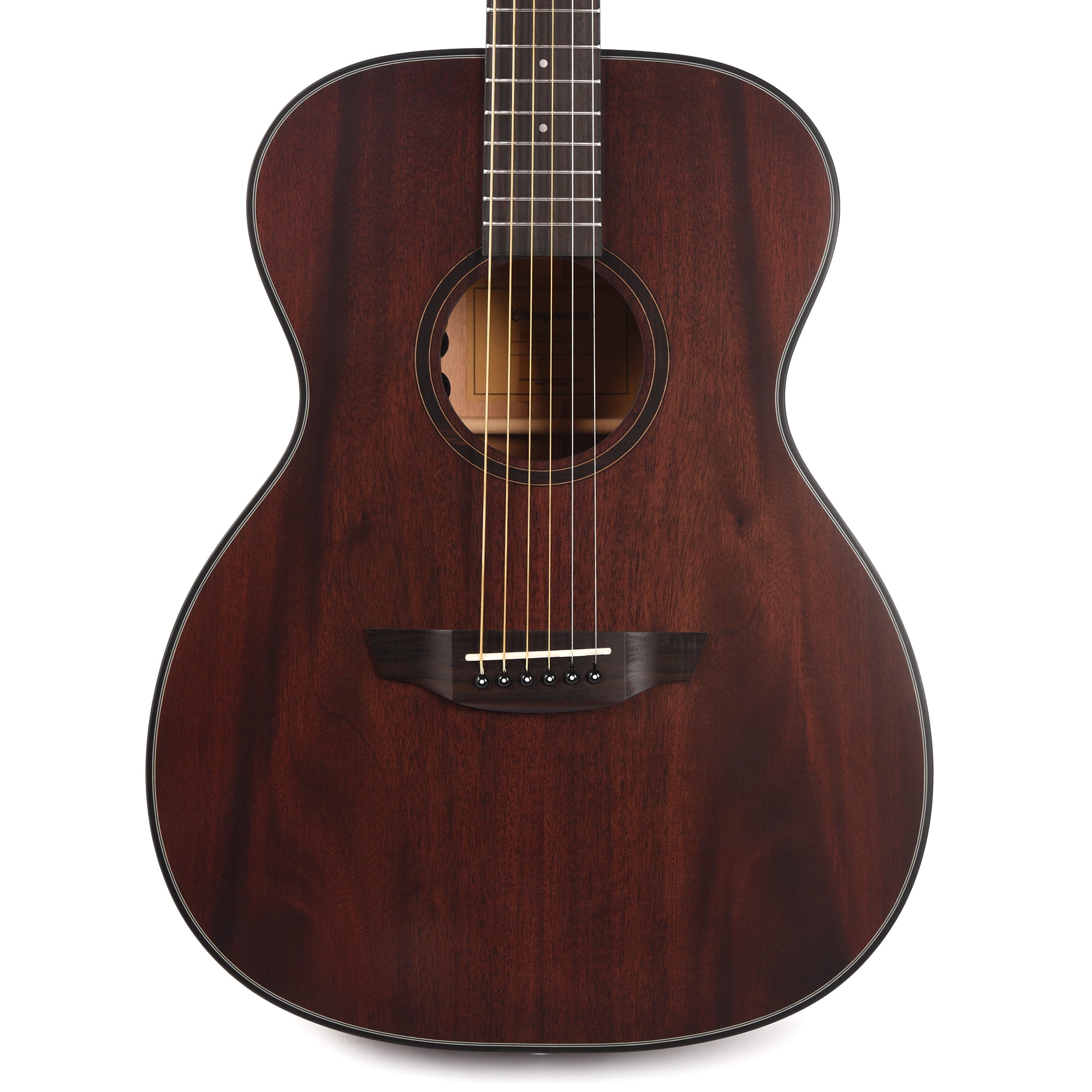 Orangewood Oliver Mahogany Live Acoustic-Electric Guitar Acoustic Guitars / Concert