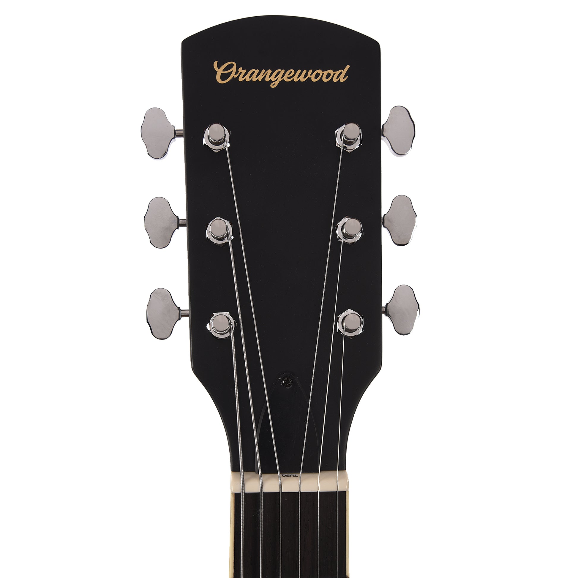 Orangewood Juniper II Black Live Rubber Bridge Acoustic-Electric Guitar Acoustic Guitars / Mini/Travel