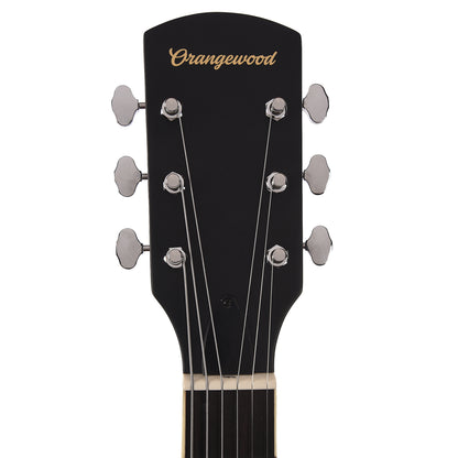 Orangewood Juniper II Black Live Rubber Bridge Acoustic-Electric Guitar Acoustic Guitars / Mini/Travel