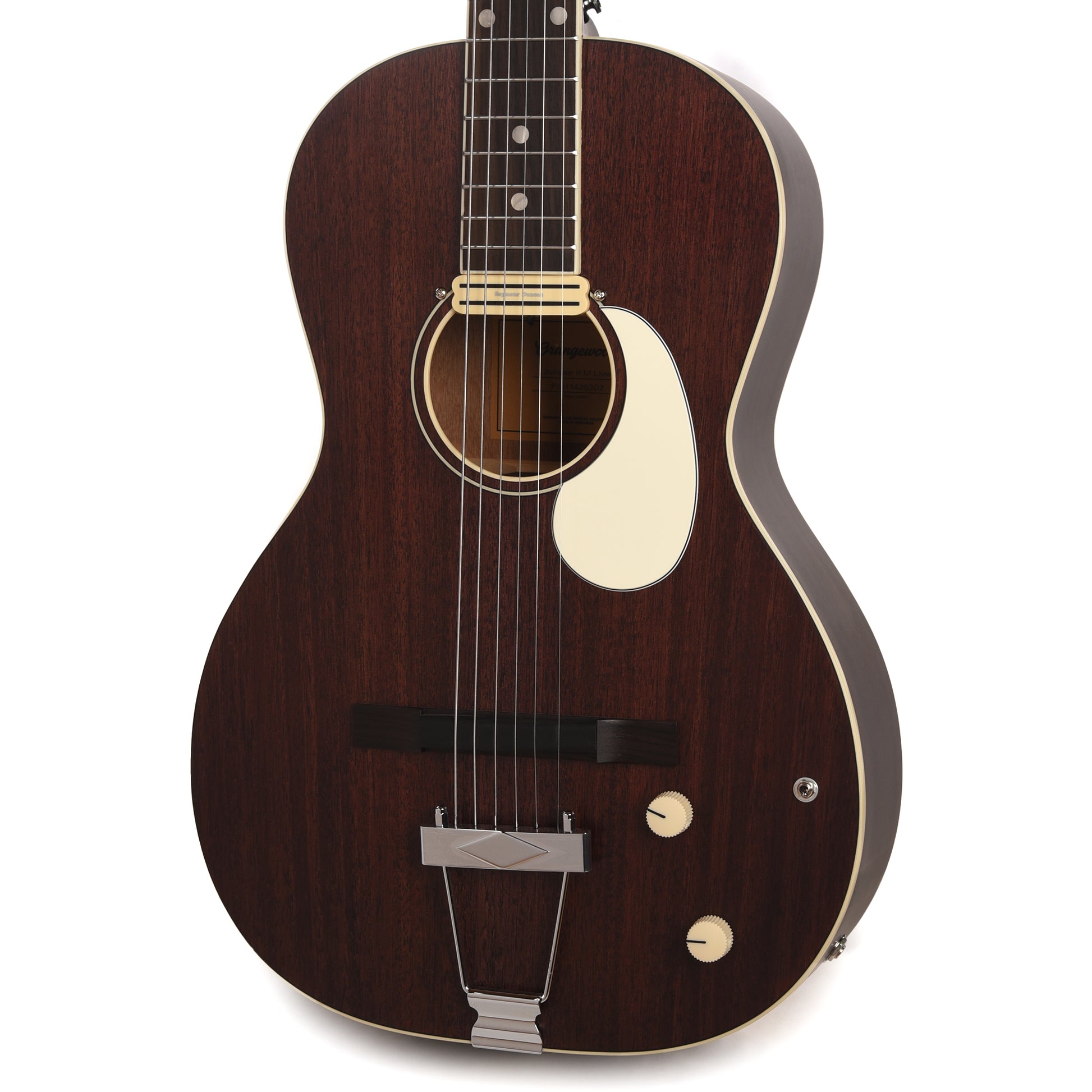 Orangewood Juniper II Mahogany Live Rubber Bridge Acoustic-Electric Guitar Acoustic Guitars / Mini/Travel