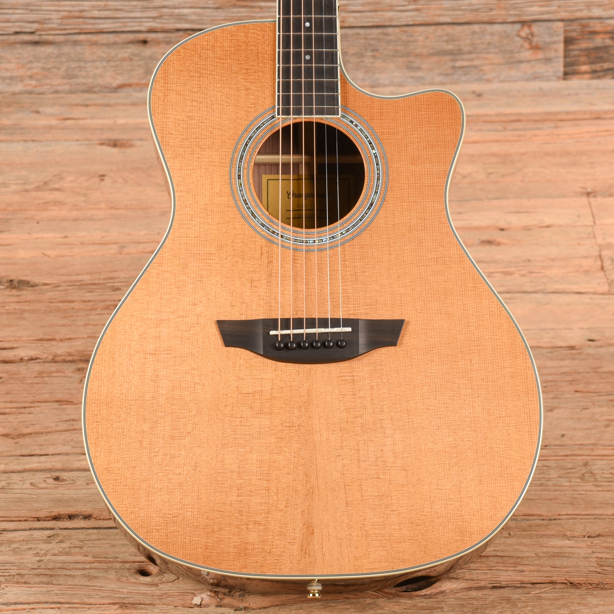 Orangewood Cleo Grand Auditorium Cutaway Acoustic Guitar Acoustic Guitars / OM and Auditorium