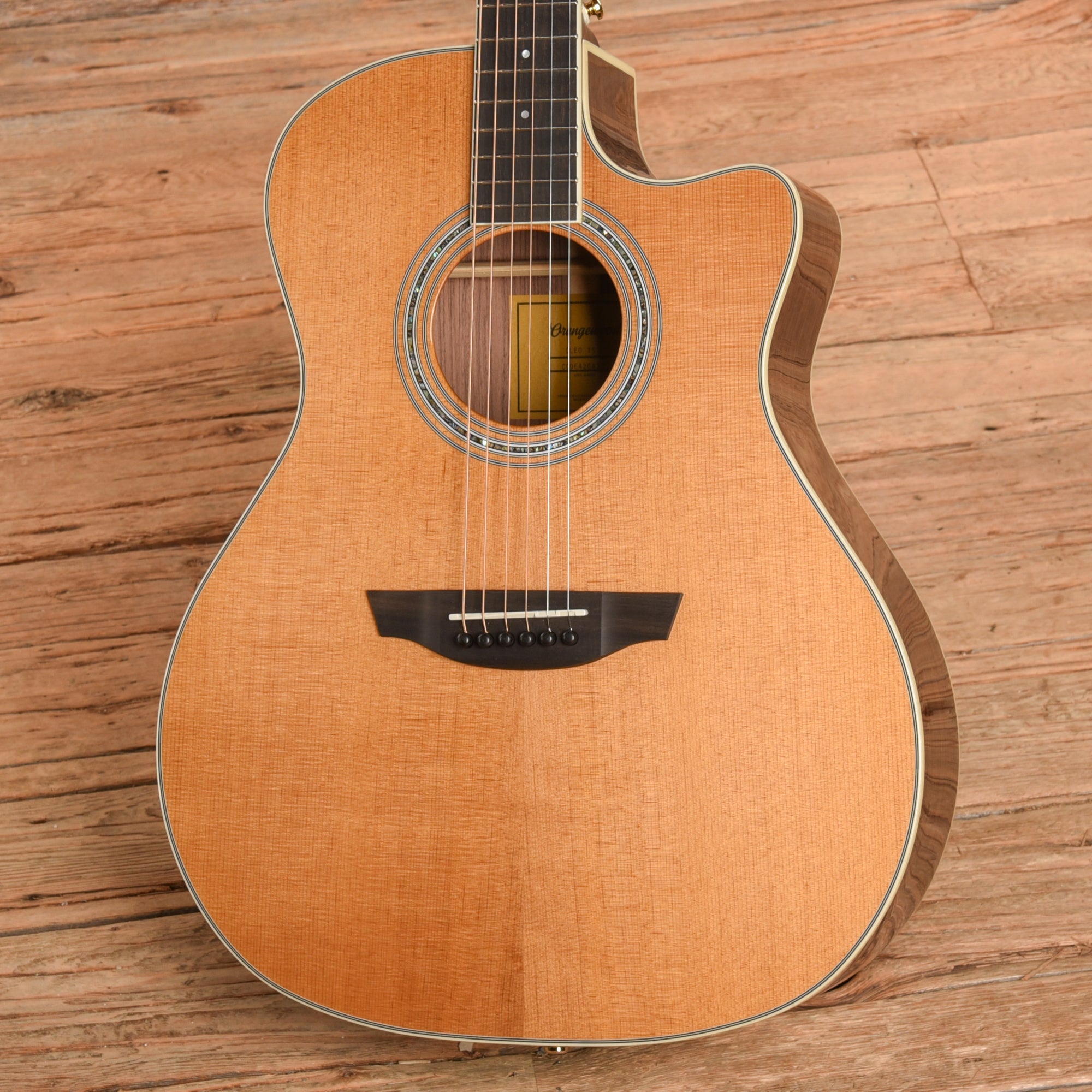Orangewood Cleo Grand Auditorium Cutaway Acoustic Guitar Acoustic Guitars / OM and Auditorium
