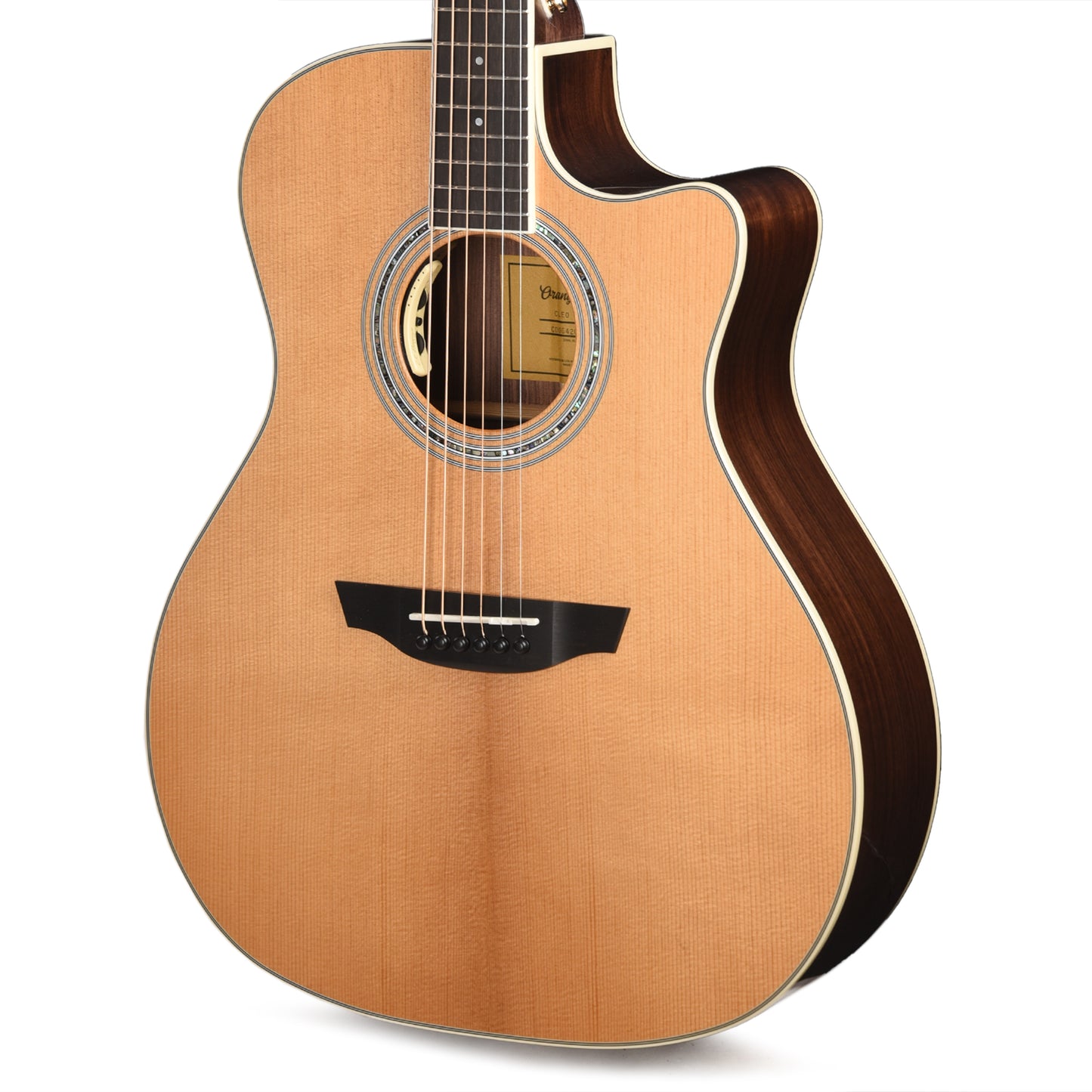 Orangewood Cleo Live Grand Auditorium Cutaway Acoustic Electric Guitar' Acoustic Guitars / OM and Auditorium