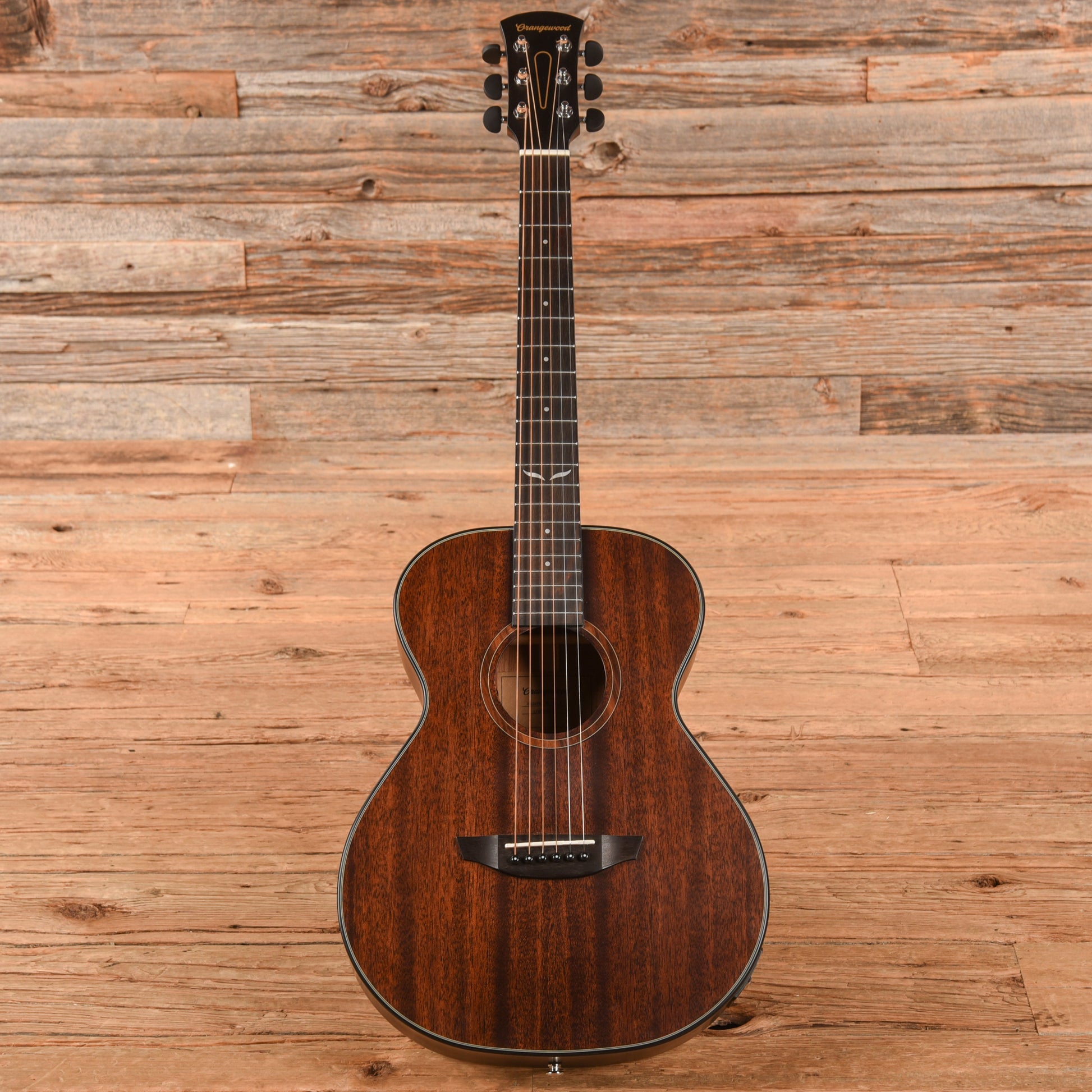 Orangewood Oliver Jr Live Natural Acoustic Guitars / OM and Auditorium
