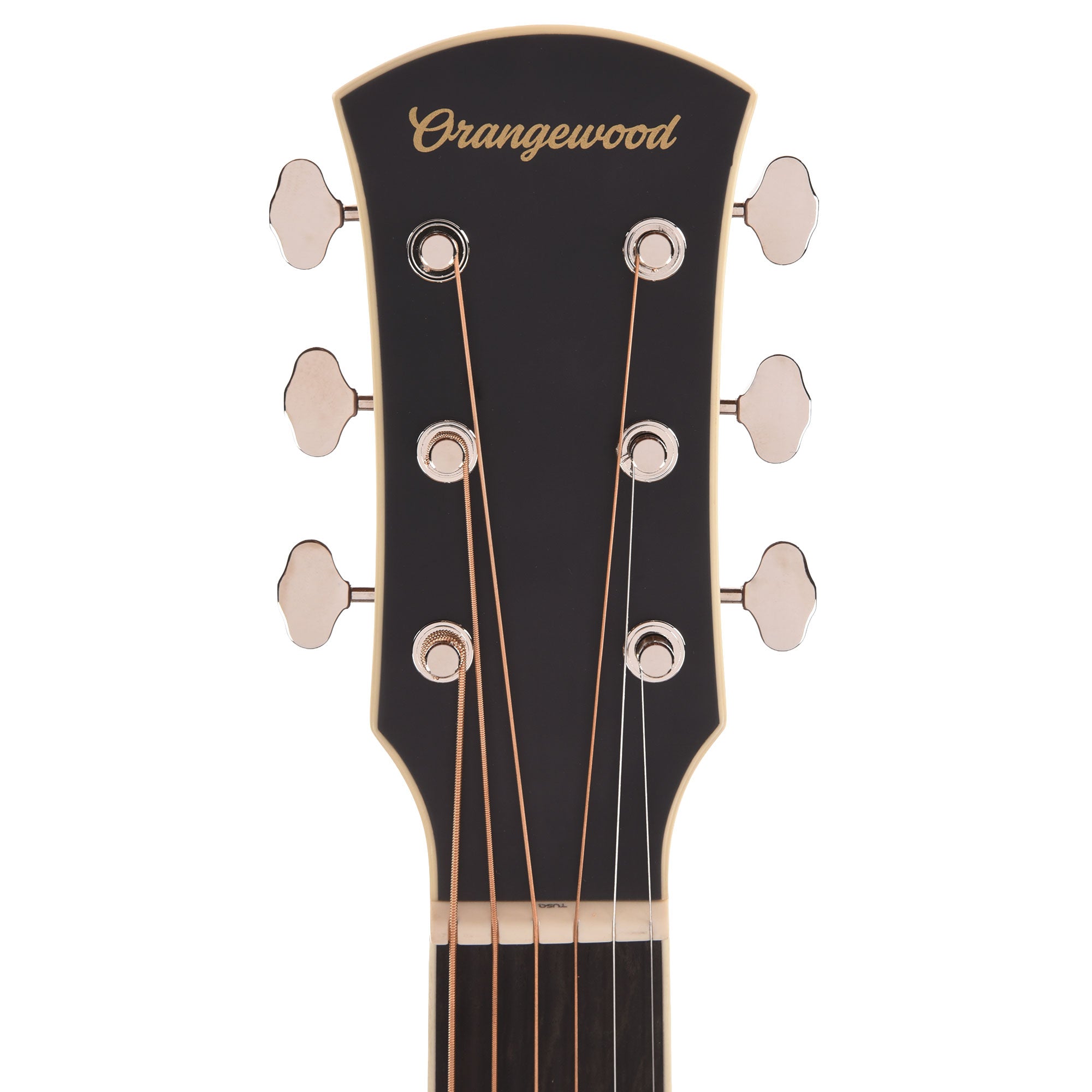 Orangewood Ava Jr Live Mini Grand Concert Acoustic-Electric Guitar Black Satin w/ LR Baggs Anthem Acoustic Guitars