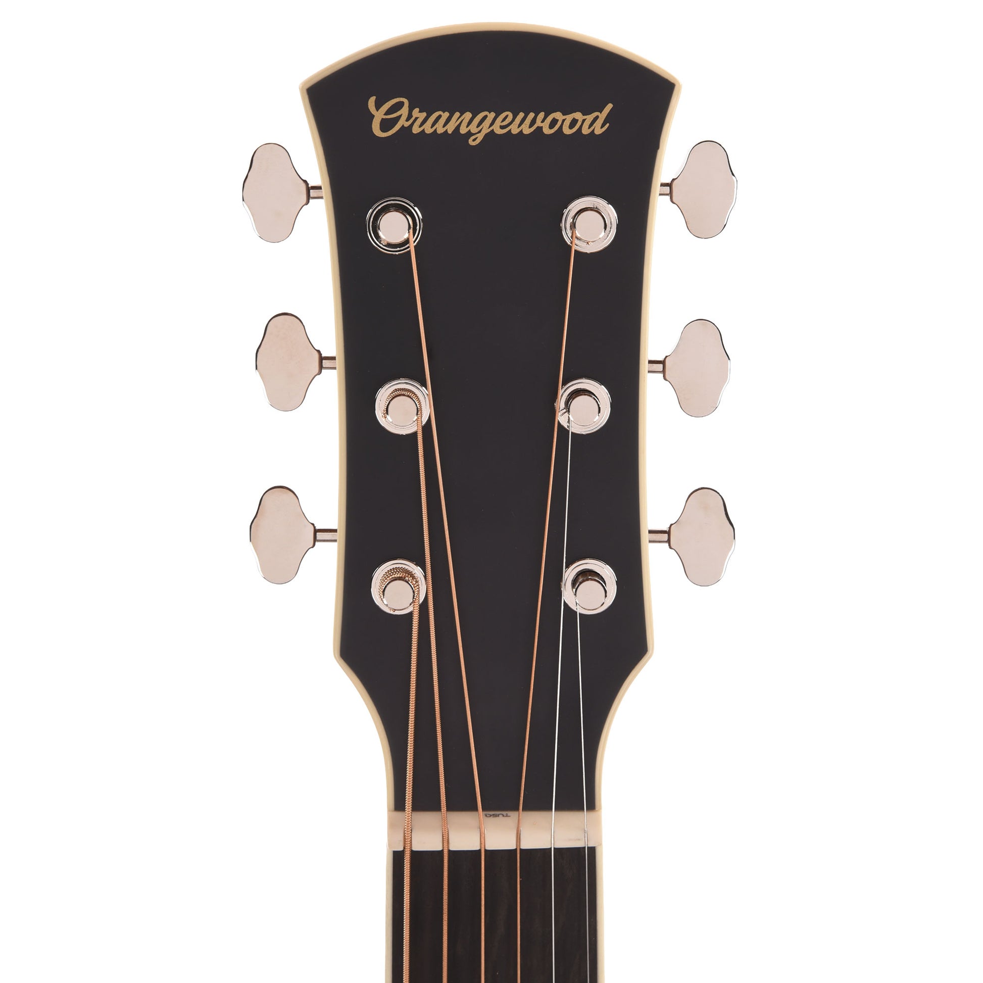 Orangewood Ava Jr Live Mini Grand Concert Acoustic-Electric Guitar Black Satin w/ LR Baggs Anthem Acoustic Guitars