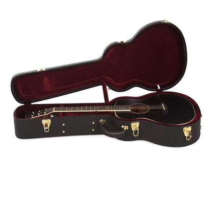 Orangewood Ava Jr Mini Grand Concert Acoustic Guitar Black Satin Acoustic Guitars