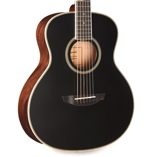 Orangewood Ava Jr Mini Grand Concert Acoustic Guitar Black Satin Acoustic Guitars