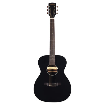 Orangewood Brooklyn Retro Live Grand Concert Acoustic-Electric Guitar Black Gloss Acoustic Guitars