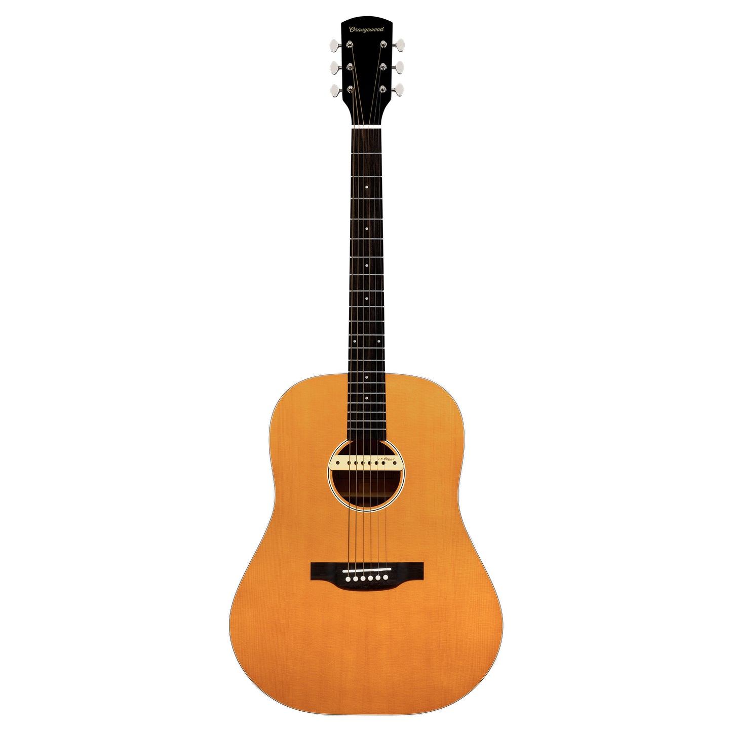 Orangewood Dylan Retro Live Slope Shoulder Dreadnought Acoustic-Electric Guitar Aged Natural Gloss Acoustic Guitars