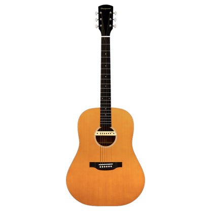 Orangewood Dylan Retro Live Slope Shoulder Dreadnought Acoustic-Electric Guitar Aged Natural Gloss Acoustic Guitars