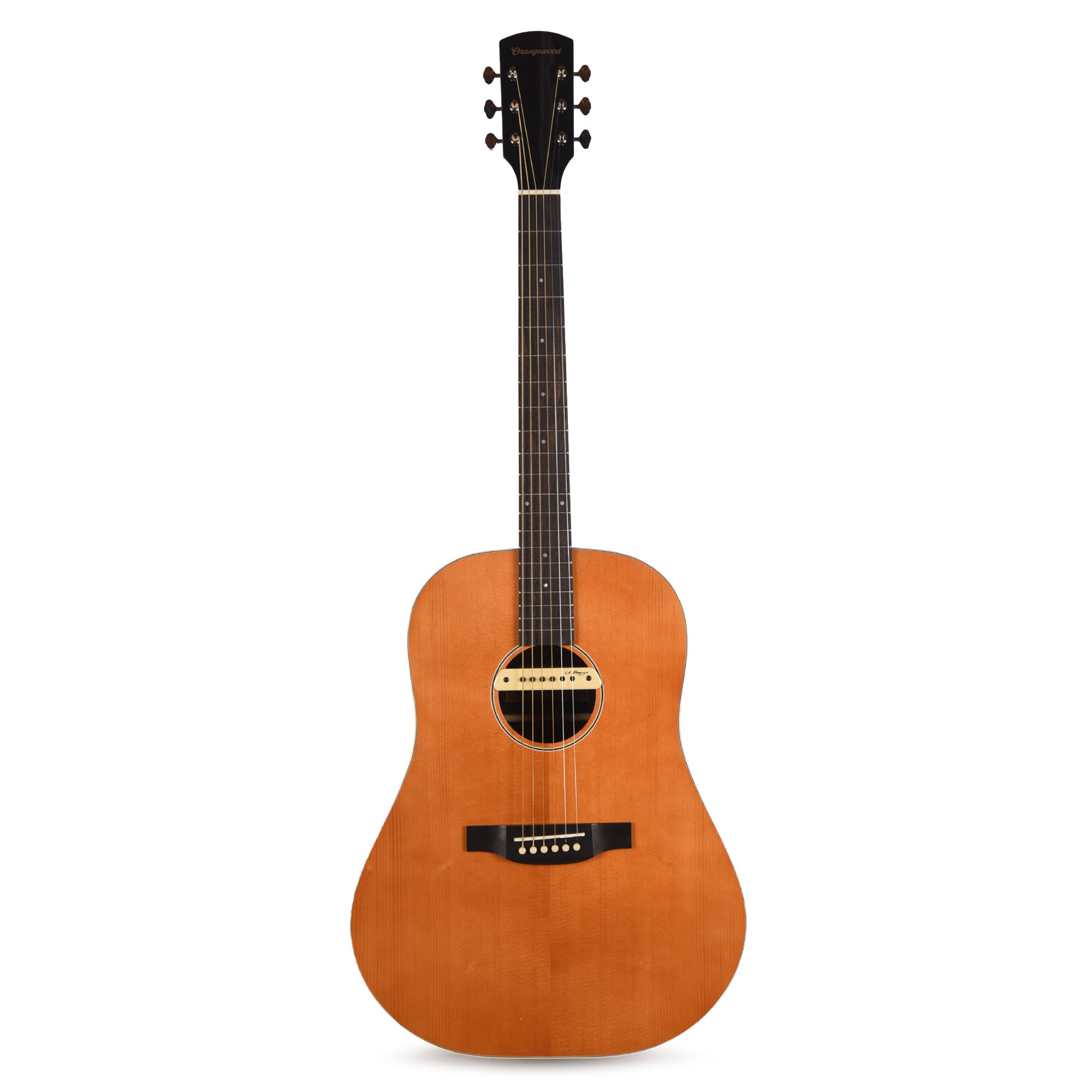 Orangewood Dylan Retro Live Slope Shoulder Dreadnought Acoustic-Electric Guitar Aged Natural Gloss Acoustic Guitars