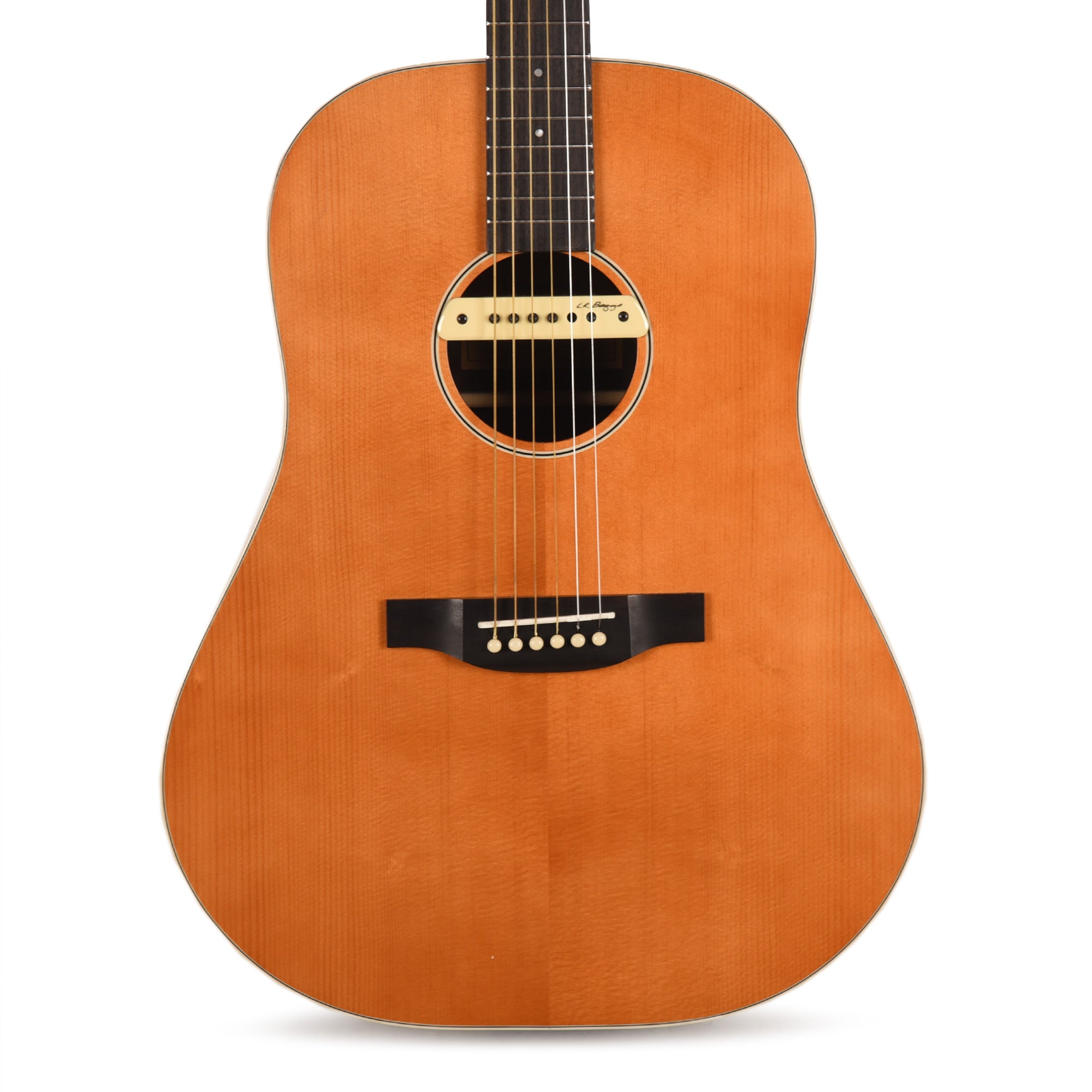Orangewood Dylan Retro Live Slope Shoulder Dreadnought Acoustic-Electric Guitar Aged Natural Gloss Acoustic Guitars