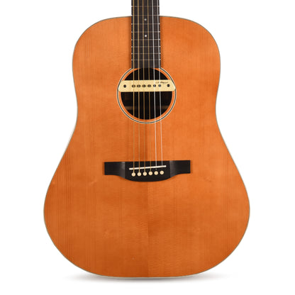 Orangewood Dylan Retro Live Slope Shoulder Dreadnought Acoustic-Electric Guitar Aged Natural Gloss Acoustic Guitars