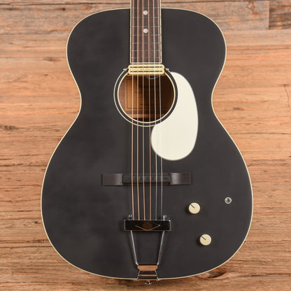 Orangewood Juniper II Baritone Black Live Rubber Bridge Acoustic-Electric Guitar Acoustic Guitars