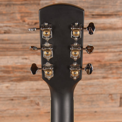 Orangewood Juniper II Baritone Black Live Rubber Bridge Acoustic-Electric Guitar Acoustic Guitars