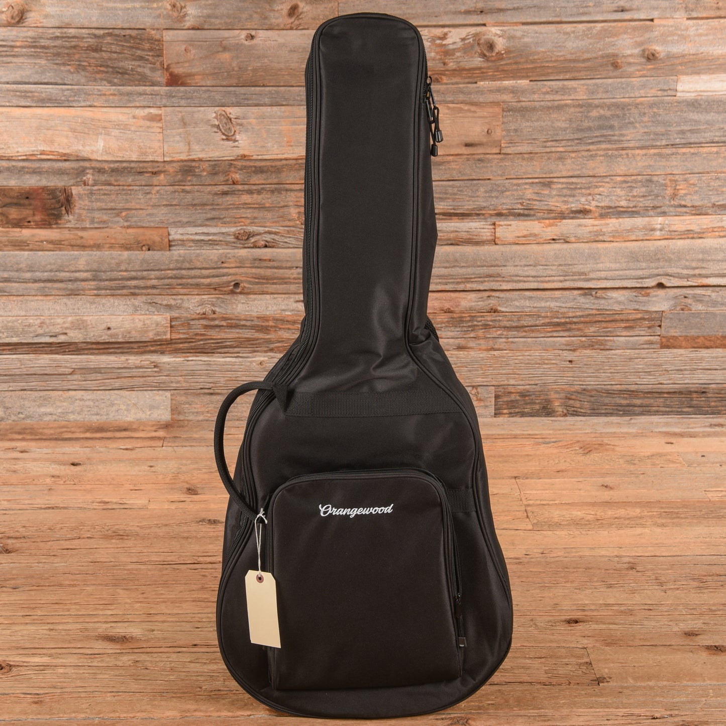 Orangewood Juniper II Baritone Black Live Rubber Bridge Acoustic-Electric Guitar Acoustic Guitars