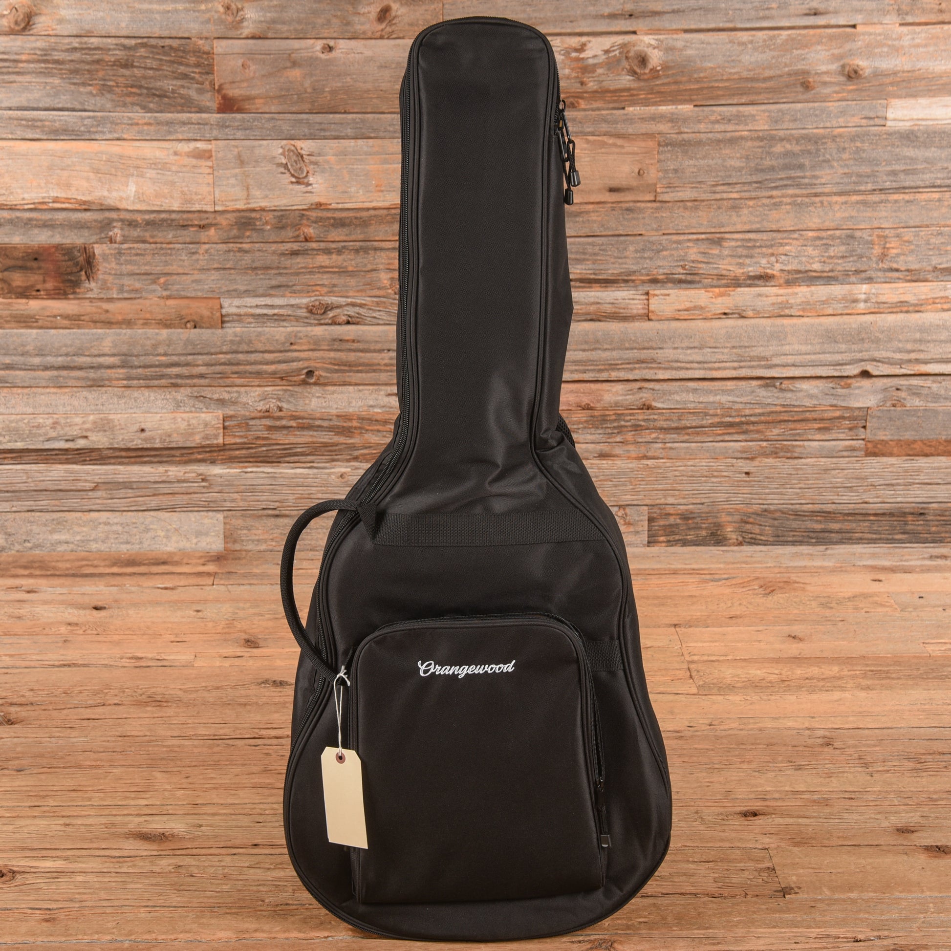 Orangewood Juniper II Baritone Black Live Rubber Bridge Acoustic-Electric Guitar Acoustic Guitars