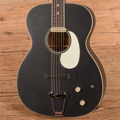 Orangewood Juniper II Baritone Black Live Rubber Bridge Acoustic-Electric Guitar Acoustic Guitars