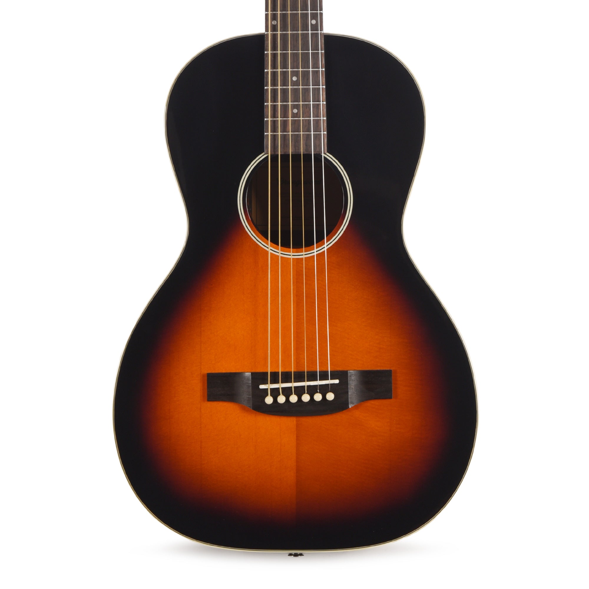 Orangewood Nash Retro Live Parlor Acoustic-Electric Guitar Aged Vintage Sunburst Gloss Acoustic Guitars