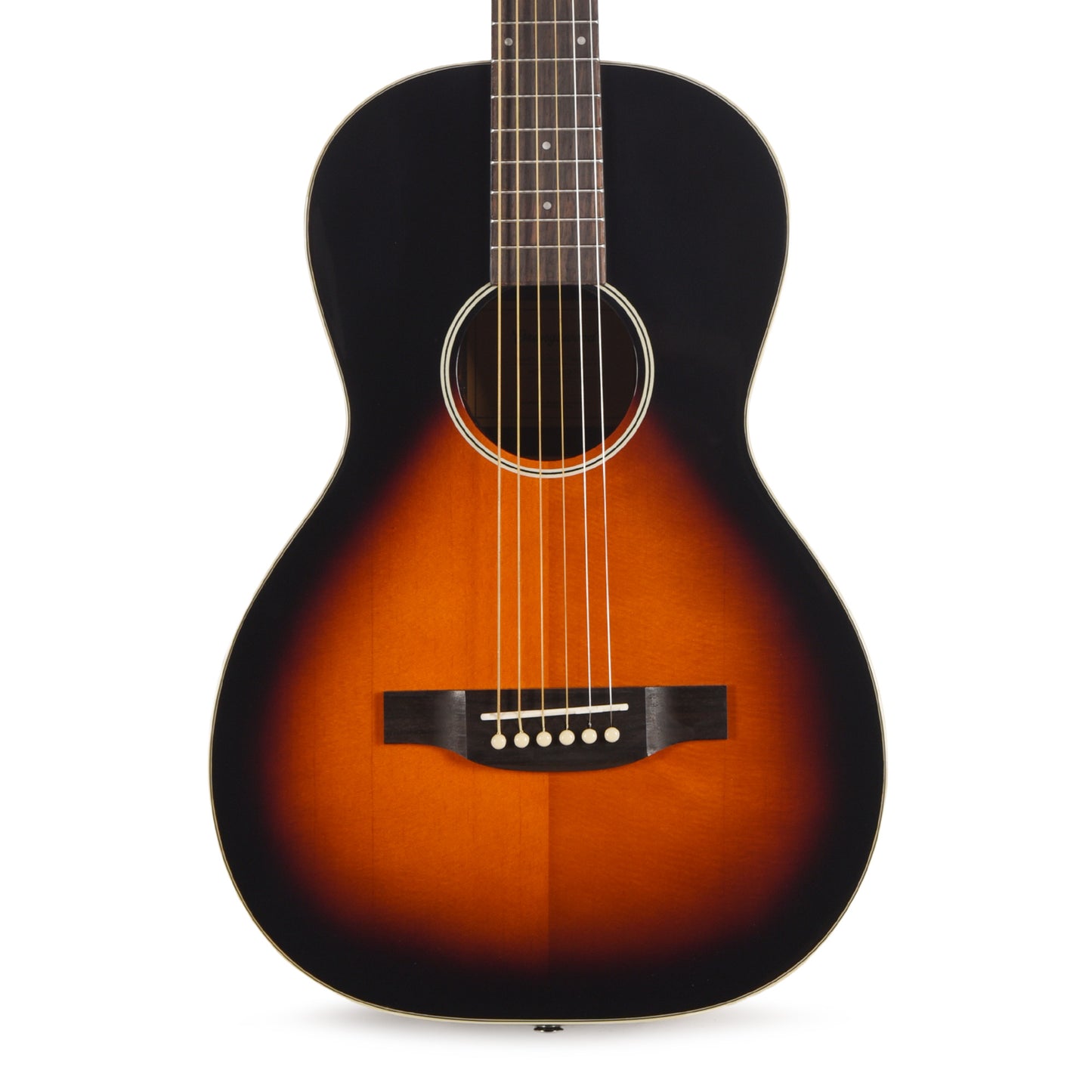 Orangewood Nash Retro Live Parlor Acoustic-Electric Guitar Aged Vintage Sunburst Gloss Acoustic Guitars