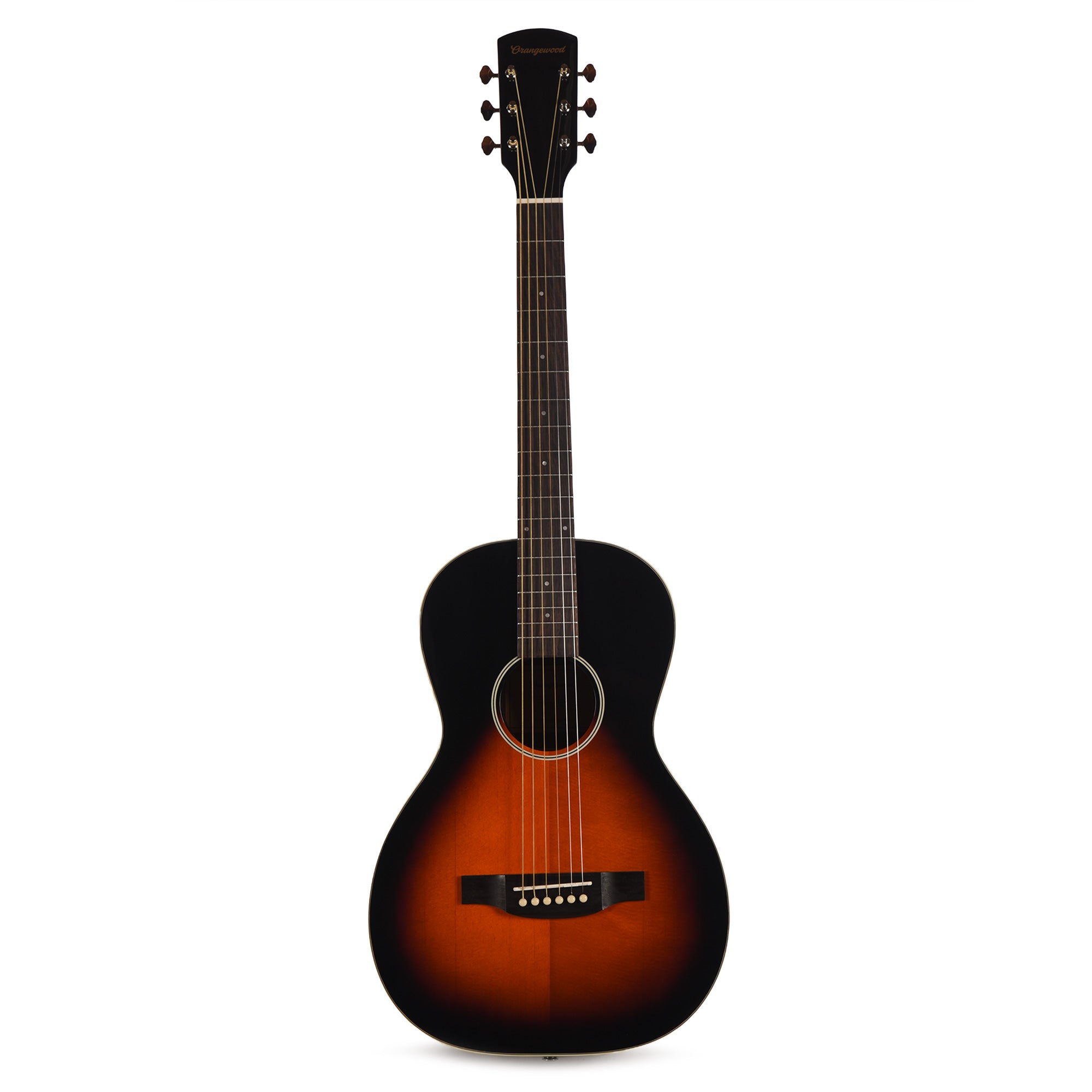 Orangewood Nash Retro Live Parlor Acoustic-Electric Guitar Aged Vintage Sunburst Gloss Acoustic Guitars