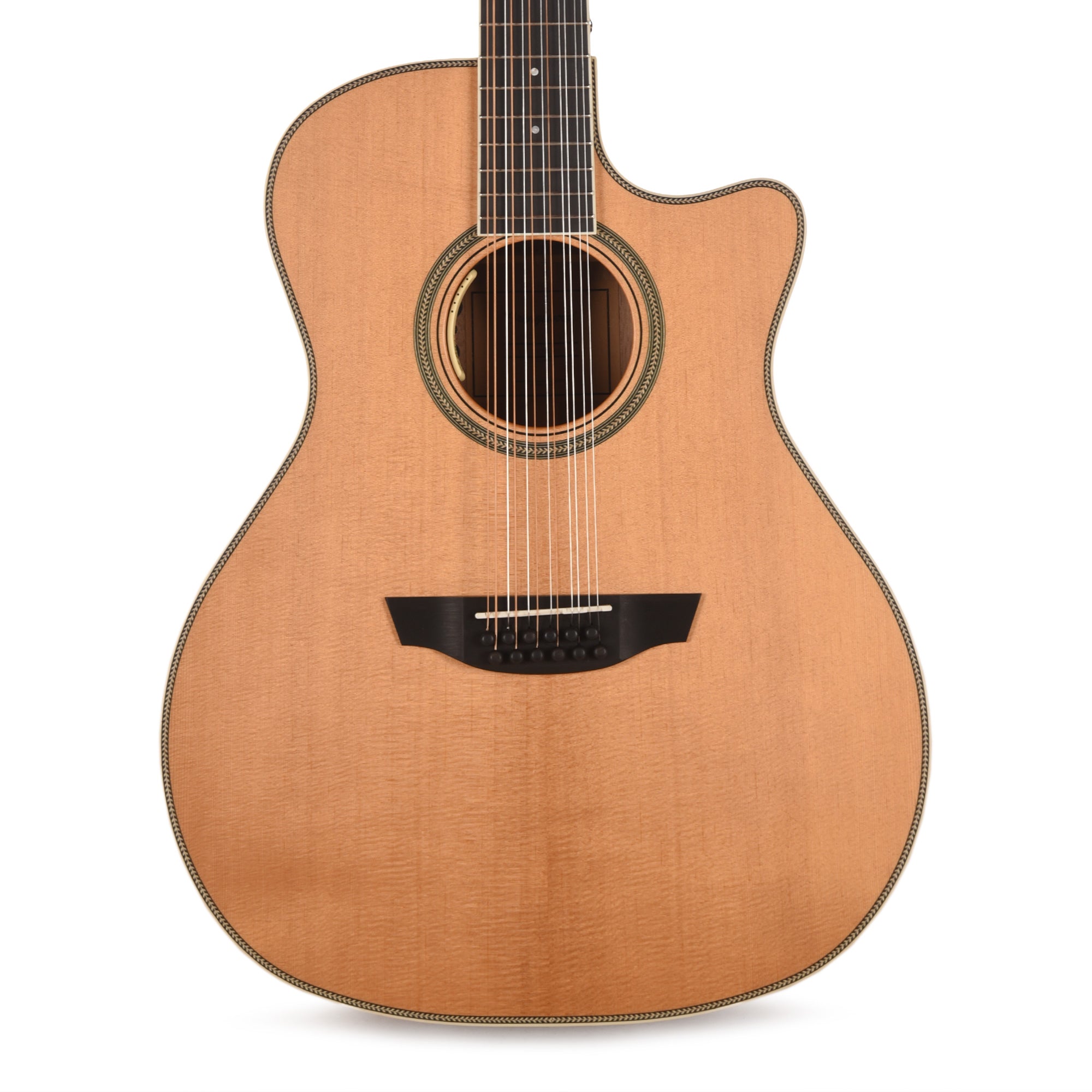 Orangewood Sage Live 12-String Grand Auditorium Cutaway Acoustic-Electric Guitar Natural Satin w/ LR Baggs Anthem Acoustic Guitars