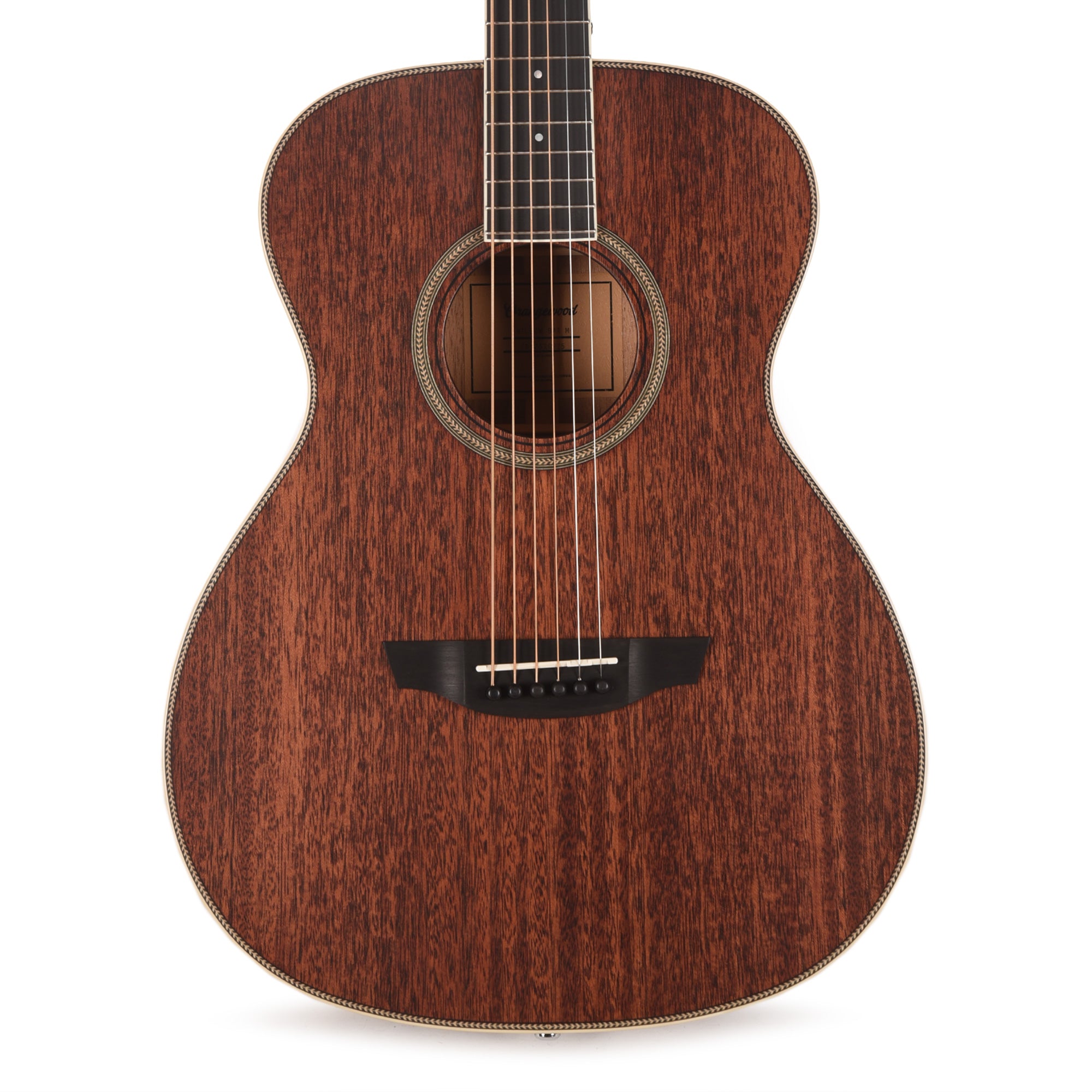 Orangewood Willow Baritone Grand Concert Acoustic Guitar Natural Mahogany Satin Acoustic Guitars