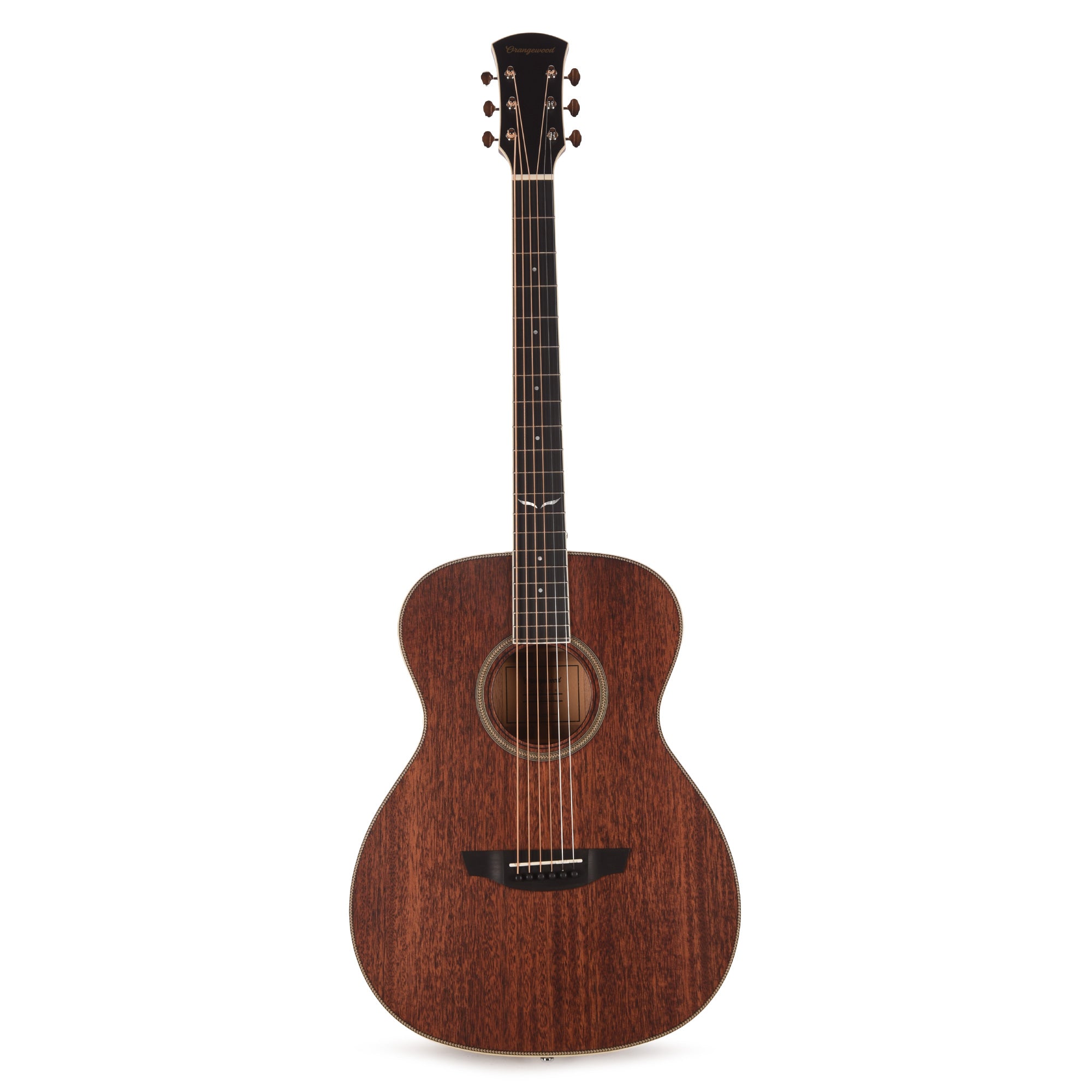 Orangewood Willow Baritone Grand Concert Acoustic Guitar Natural Mahogany Satin Acoustic Guitars