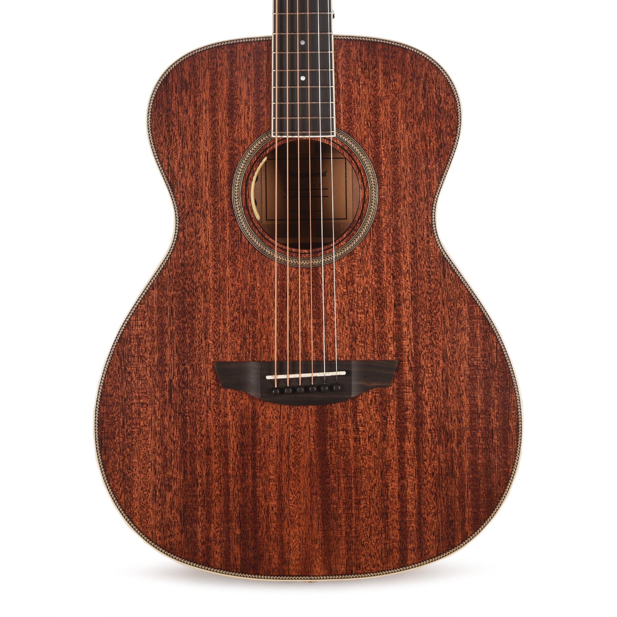 Orangewood Willow Live Baritone Grand Concert Acoustic-Electric Guitar Natural Mahogany Satin w/ LR Baggs Anthem Acoustic Guitars