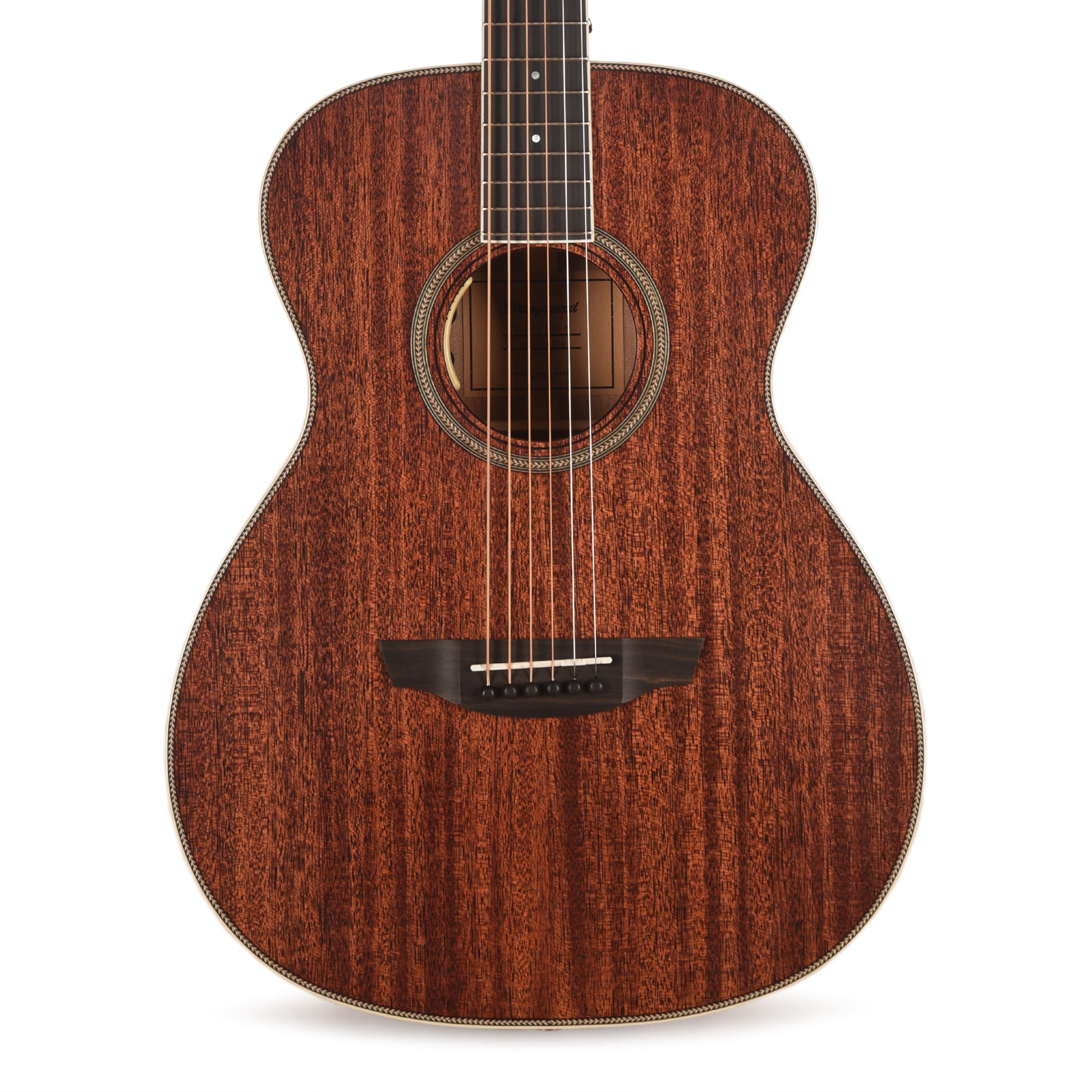 Orangewood Willow Live Baritone Grand Concert Acoustic-Electric Guitar Natural Mahogany Satin w/ LR Baggs Anthem Acoustic Guitars